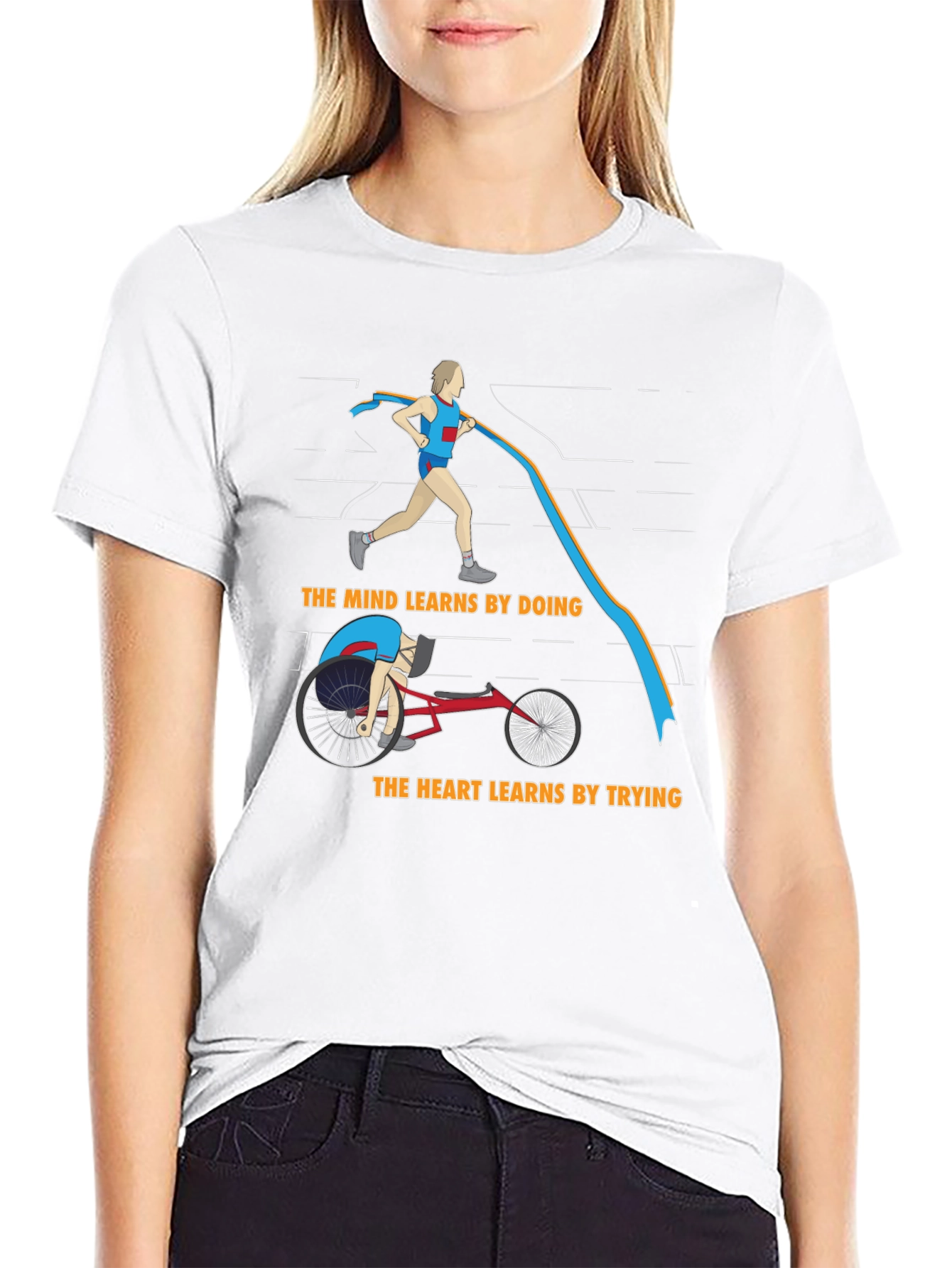 Mind and Heart Learn Unisex T-Shirt