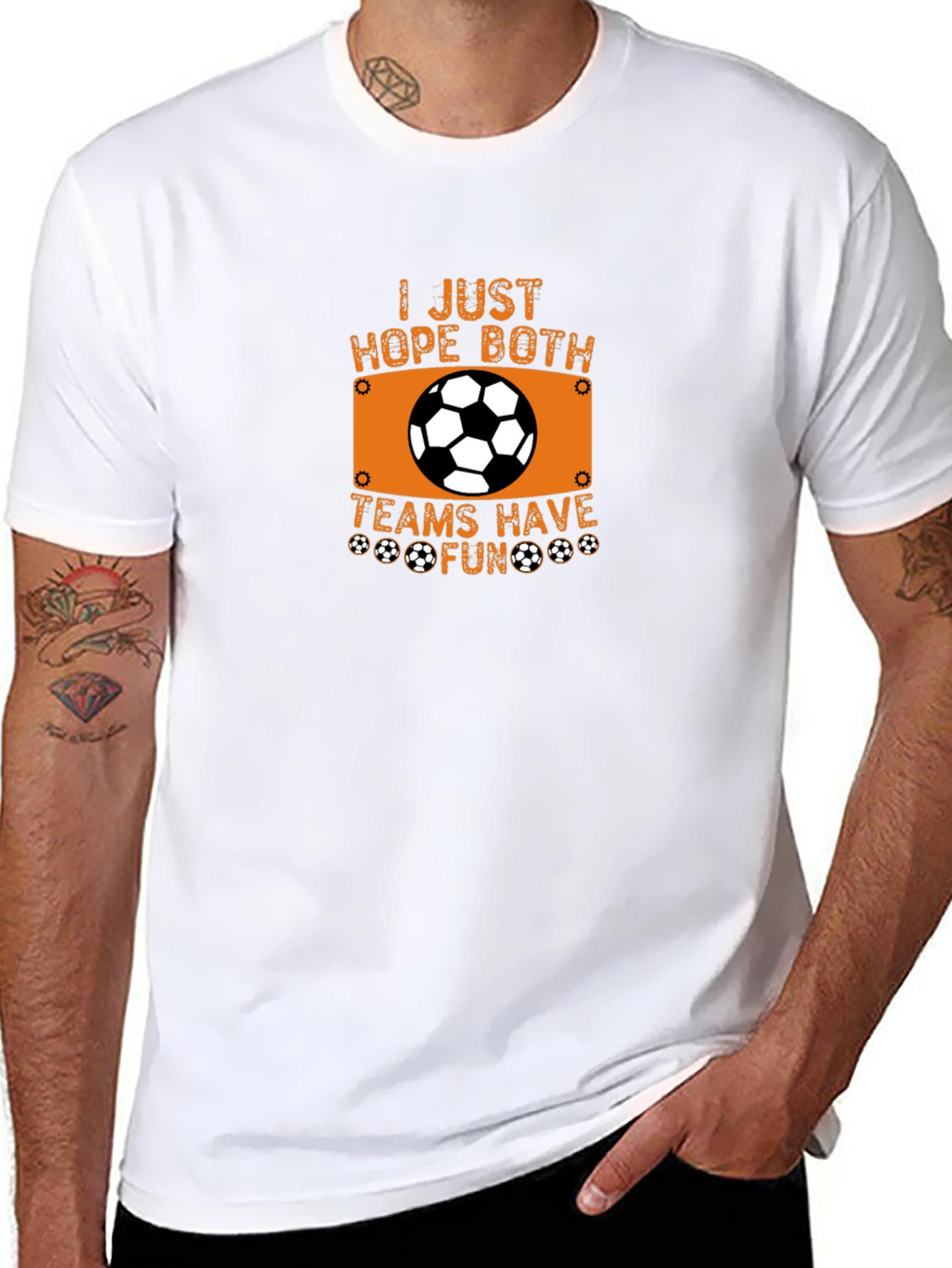 Soccer Fan T-Shirt - Hope Both Teams Have Fun