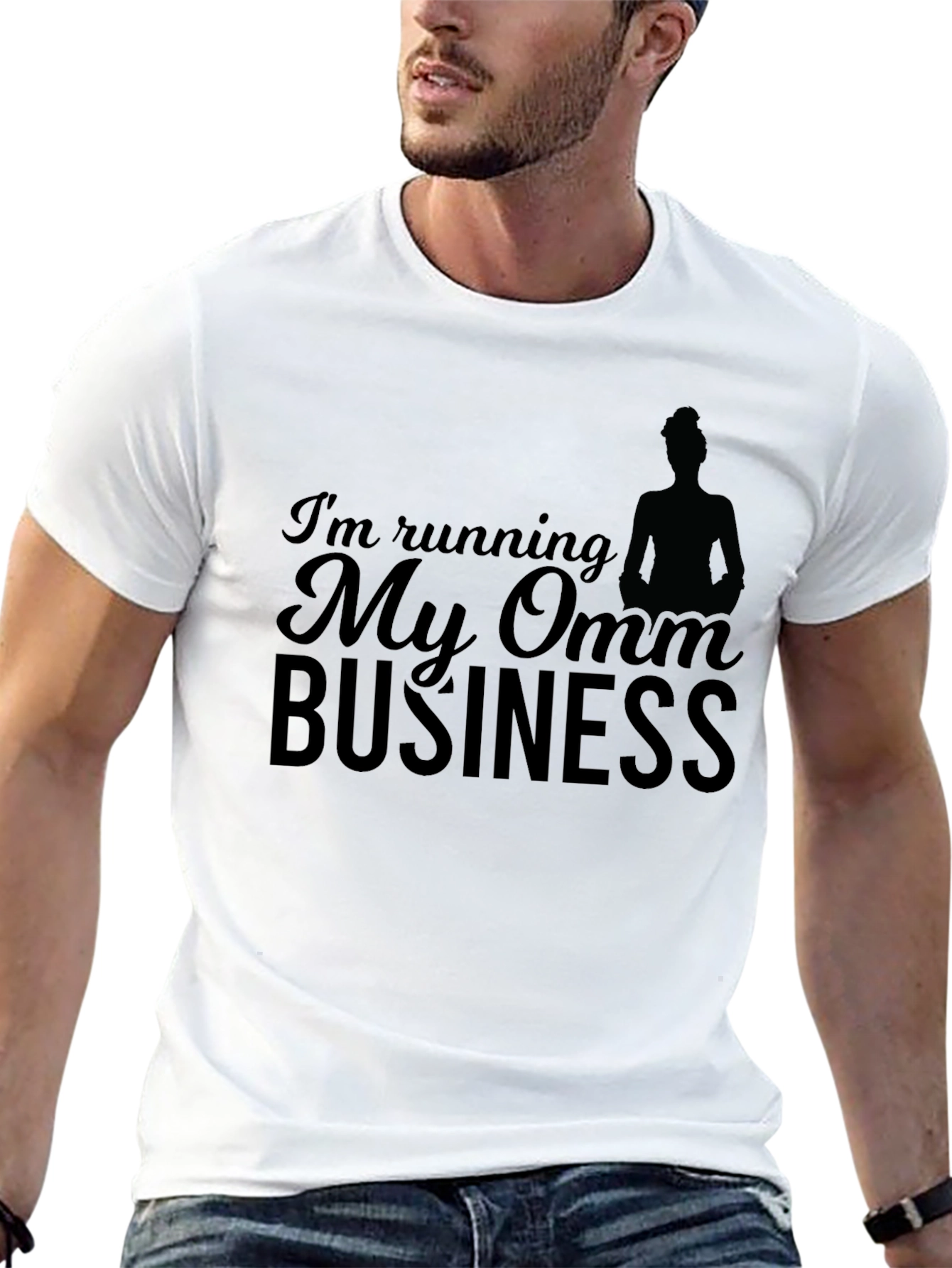 Im Running My Omm Business Graphic T-Shirt