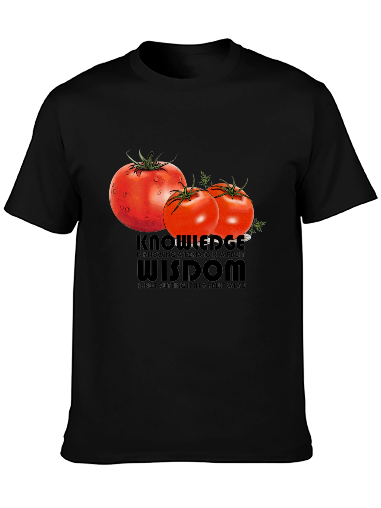 Tomato Fruit Wisdom Graphic Tee