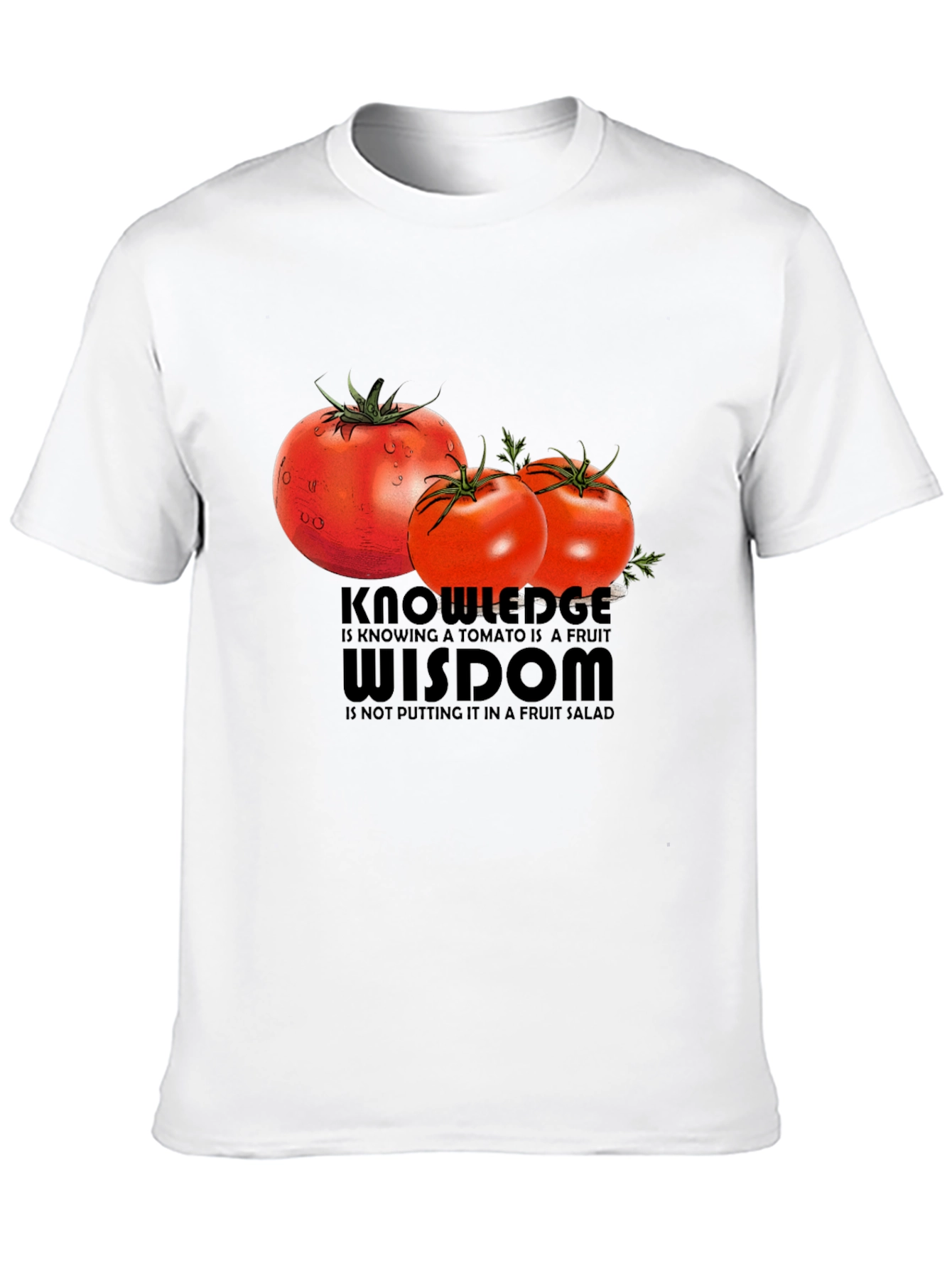 Tomato Fruit Wisdom Graphic Tee