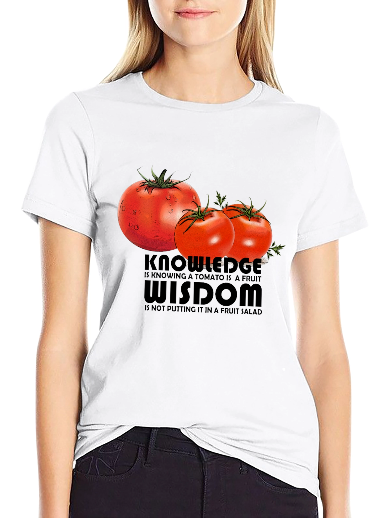 Tomato Fruit Wisdom Graphic Tee