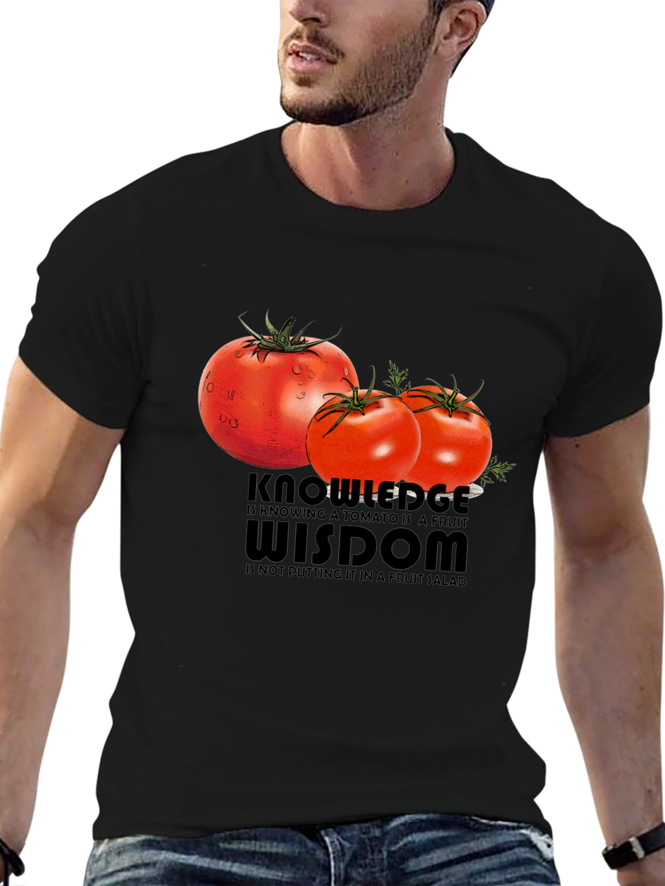 Tomato Fruit Wisdom Graphic Tee