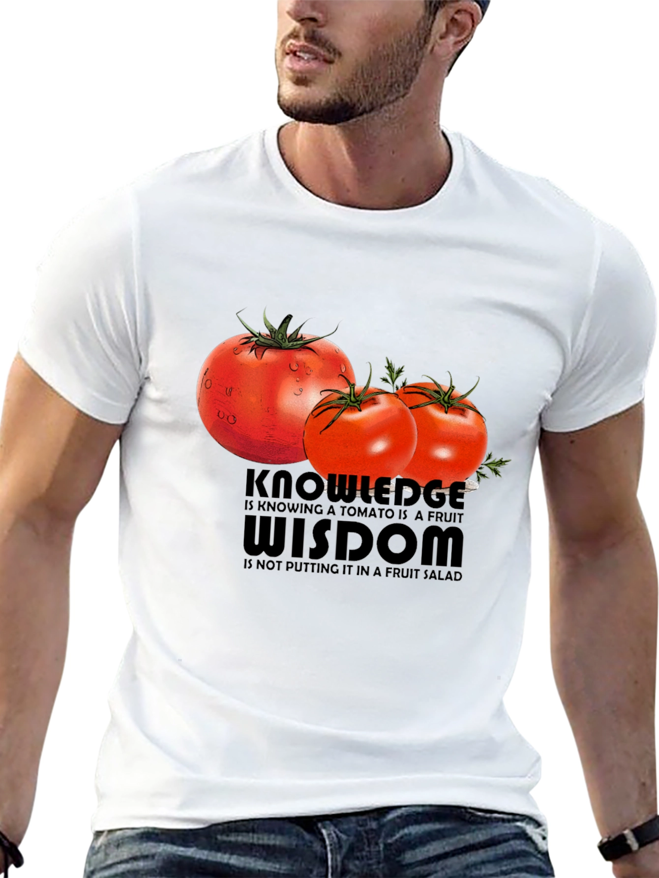 Tomato Fruit Wisdom Graphic Tee