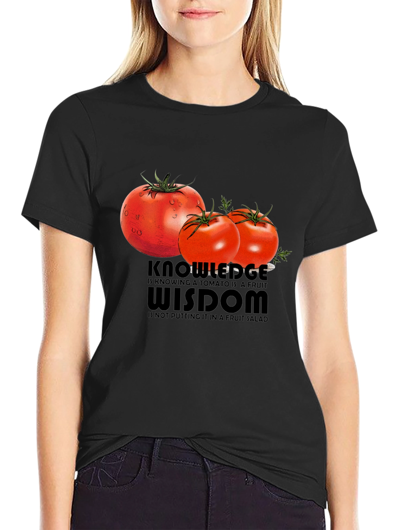 Tomato Fruit Wisdom Graphic Tee