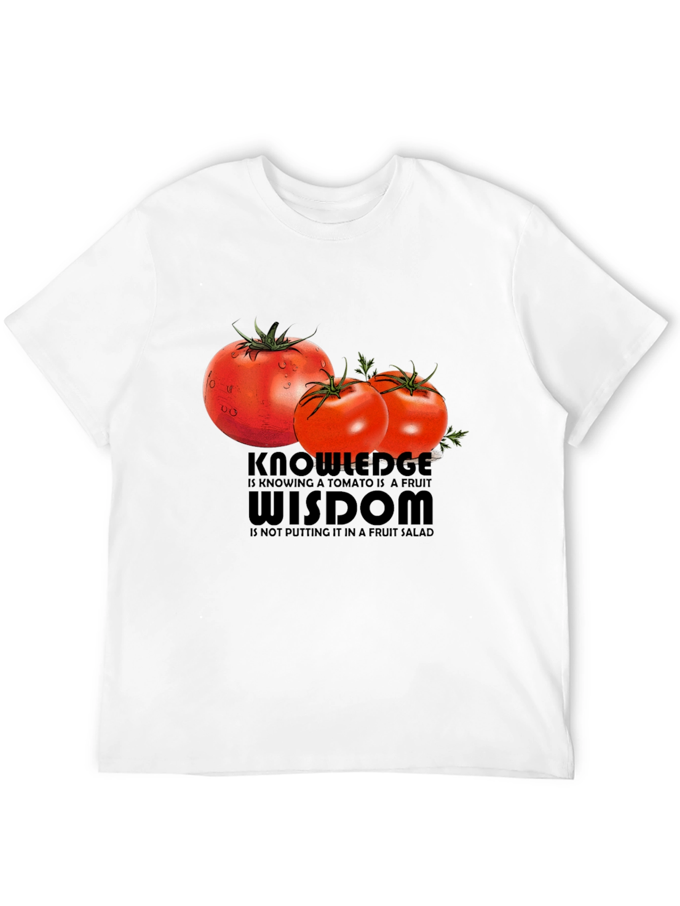 Tomato Fruit Wisdom Graphic Tee