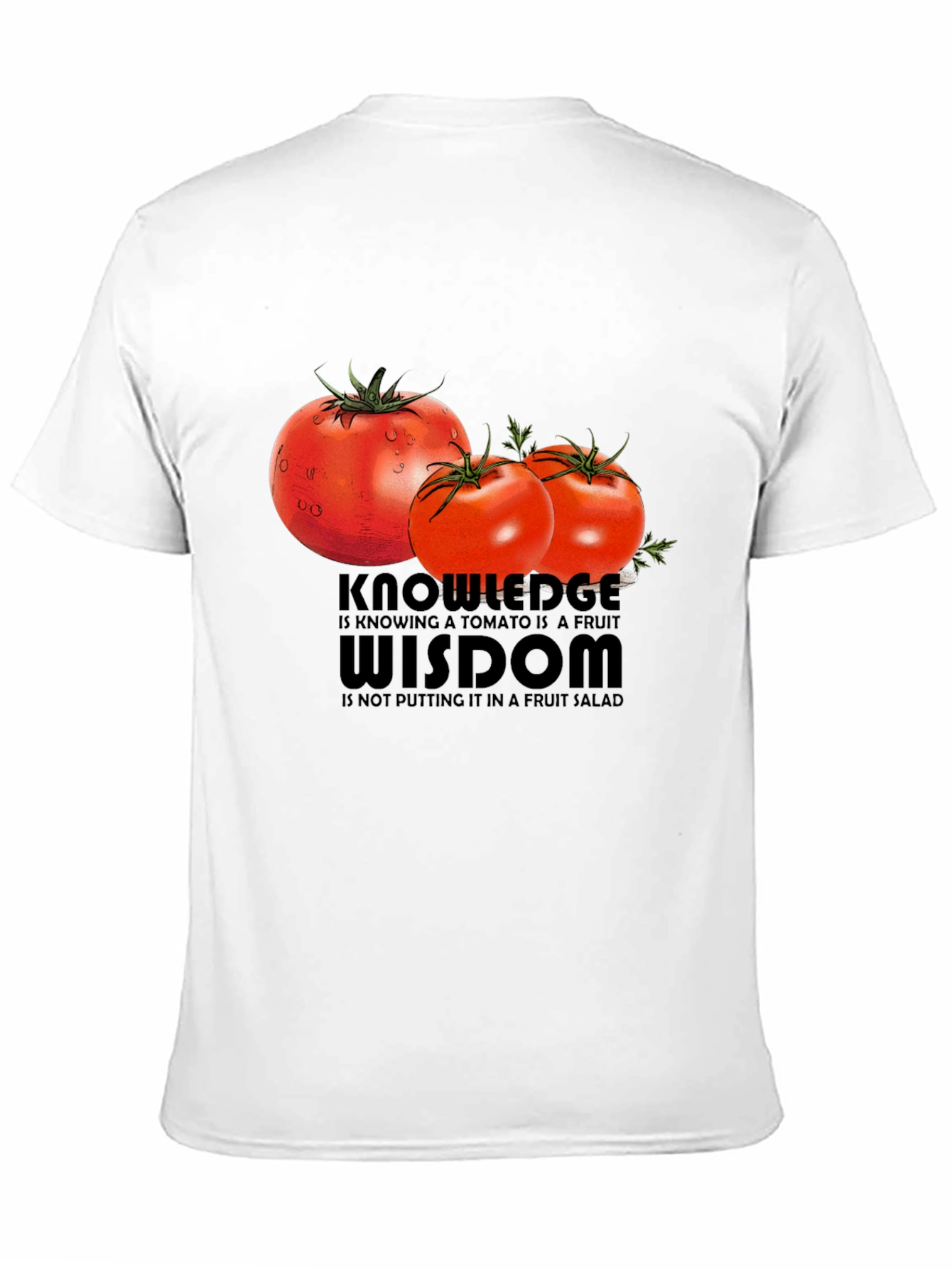 Tomato Fruit Wisdom Graphic Tee