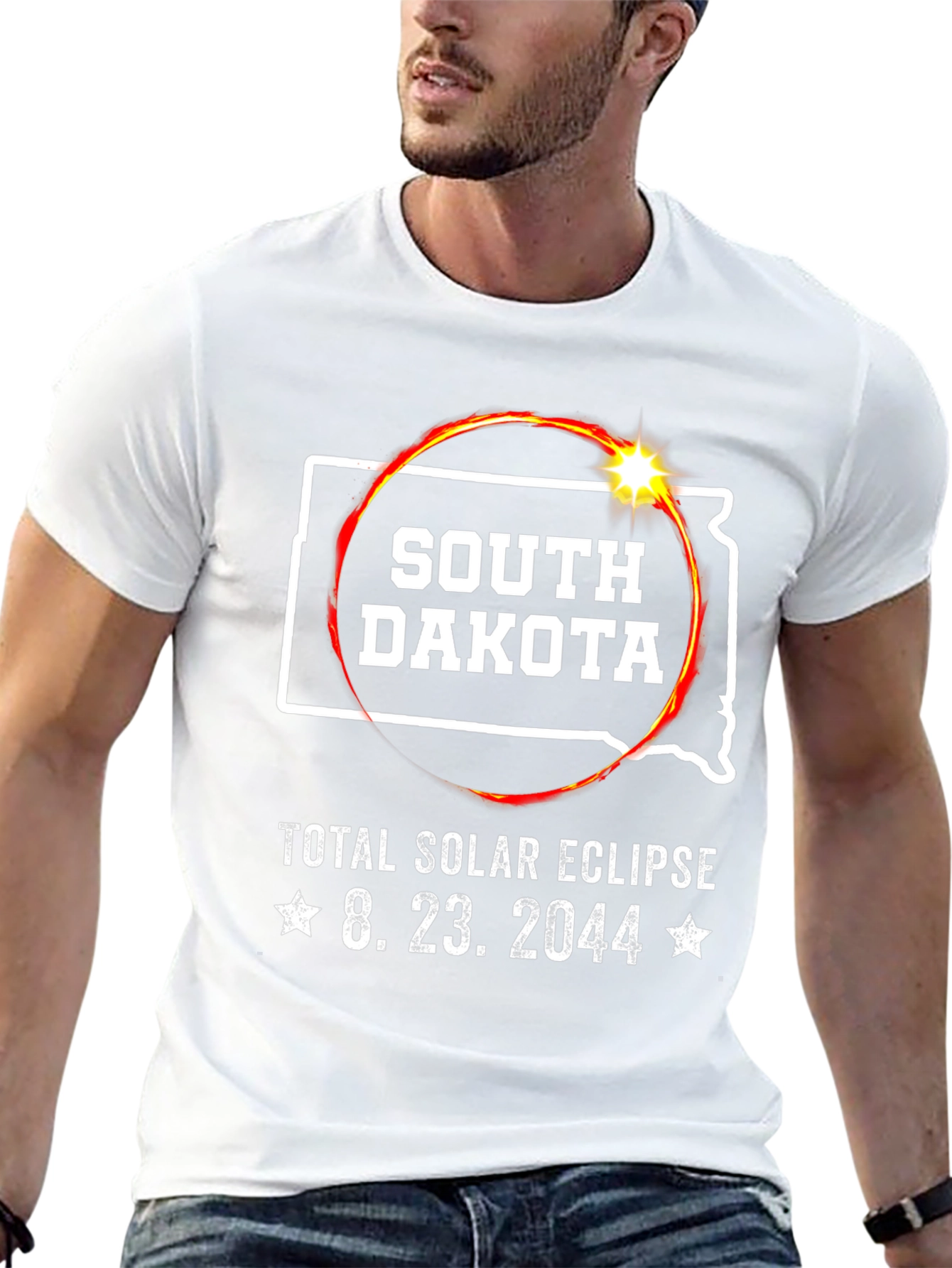 South Dakota Total Solar Eclipse 2044 T-Shirt
