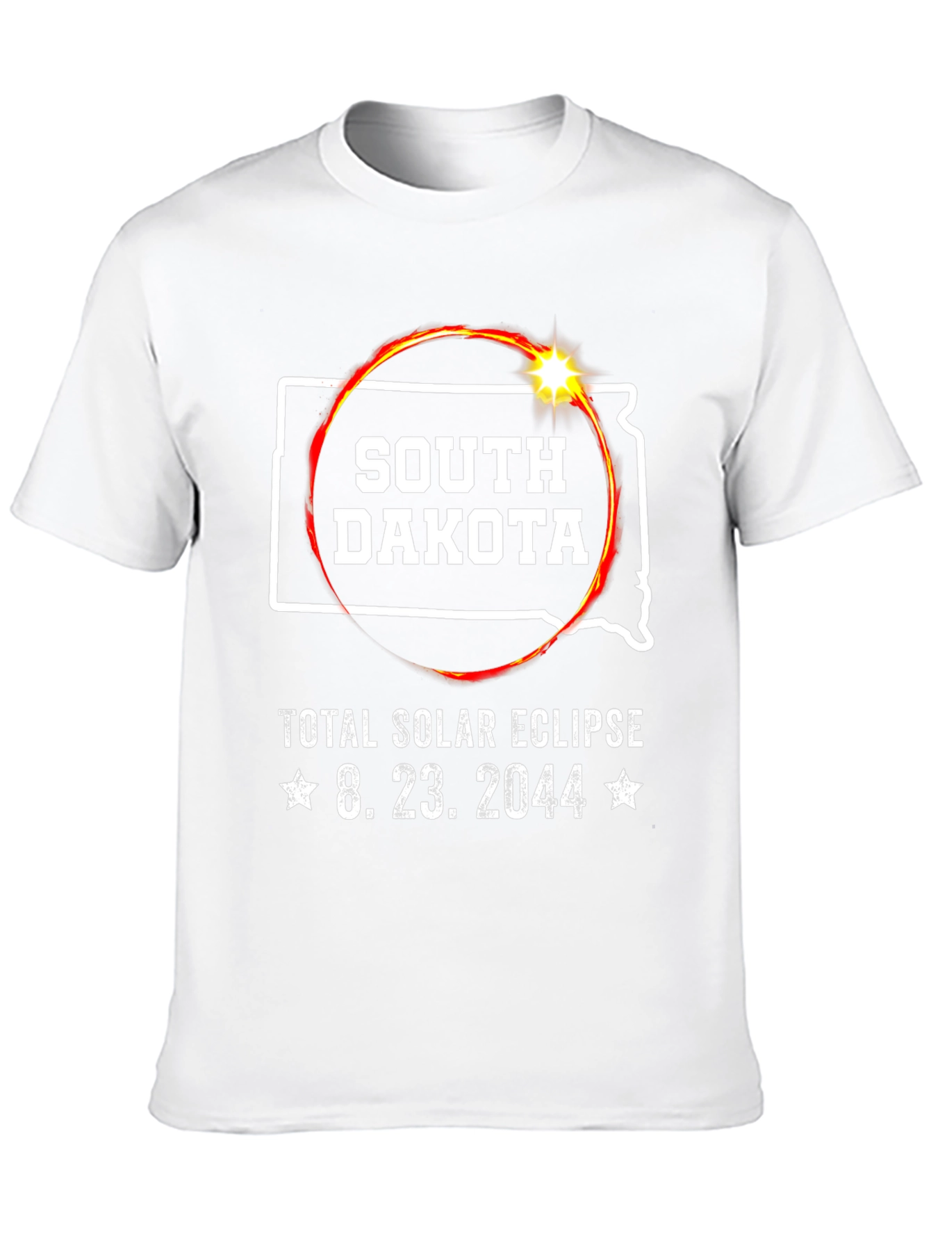 South Dakota Total Solar Eclipse 2044 T-Shirt