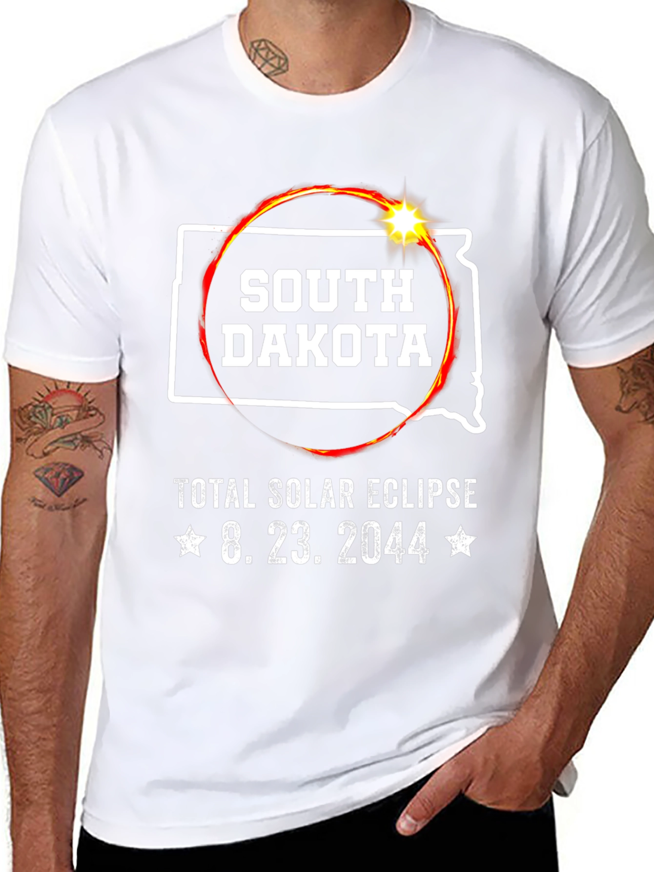 South Dakota Total Solar Eclipse 2044 T-Shirt