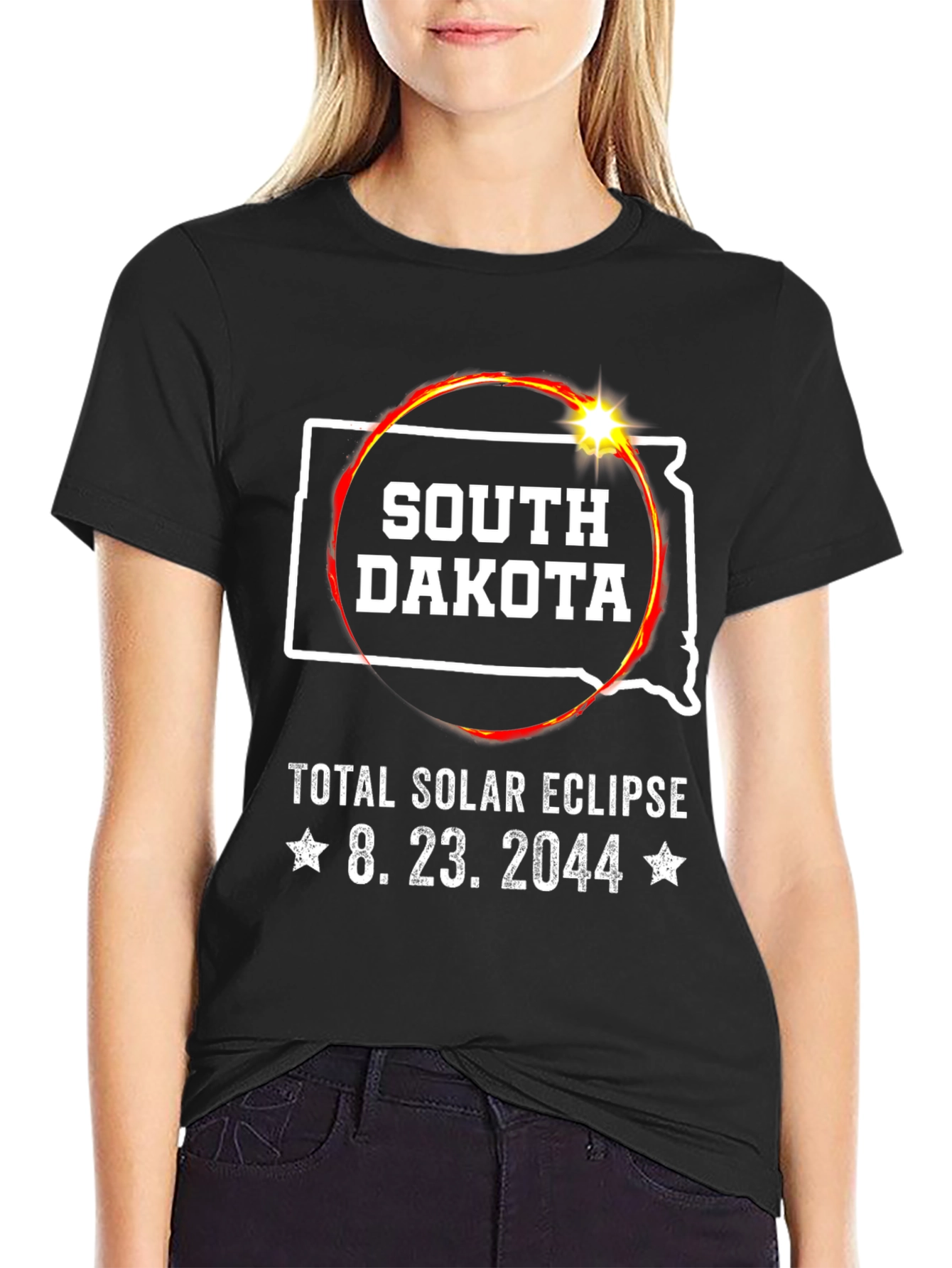 South Dakota Total Solar Eclipse 2044 T-Shirt