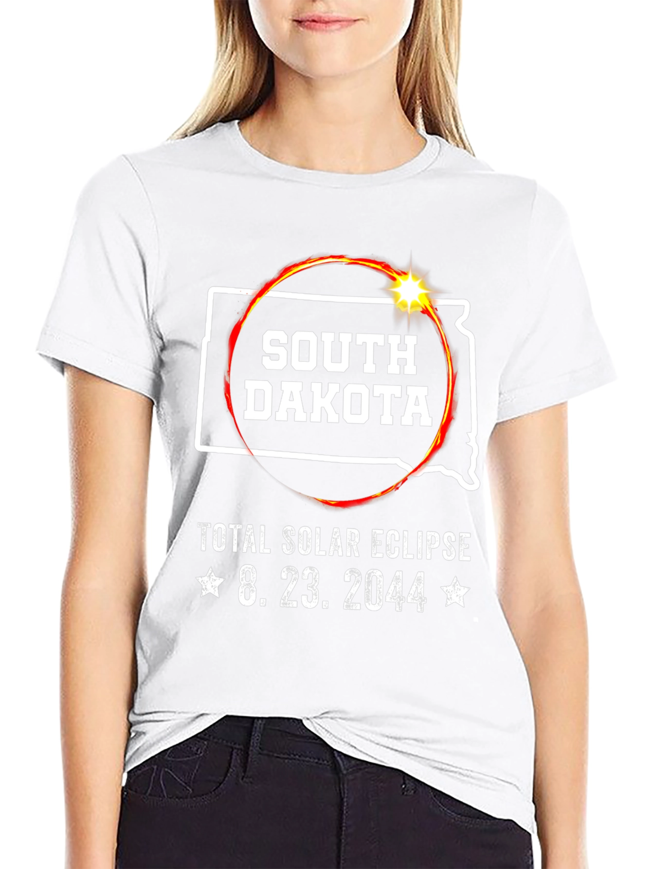 South Dakota Total Solar Eclipse 2044 T-Shirt
