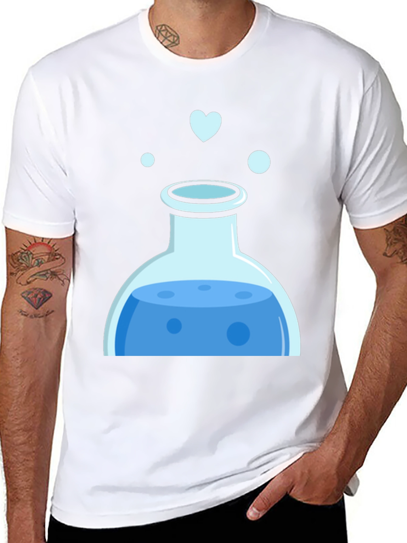 Potion of Love Graphic Tee - Black