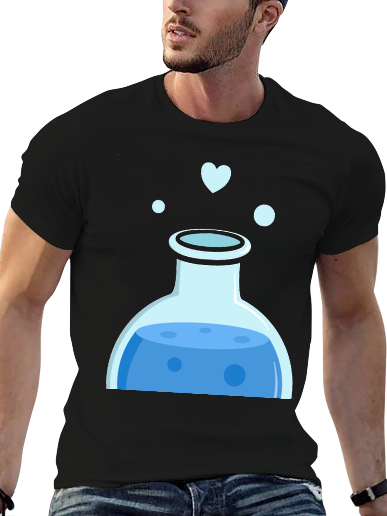 Potion of Love Graphic Tee - Black