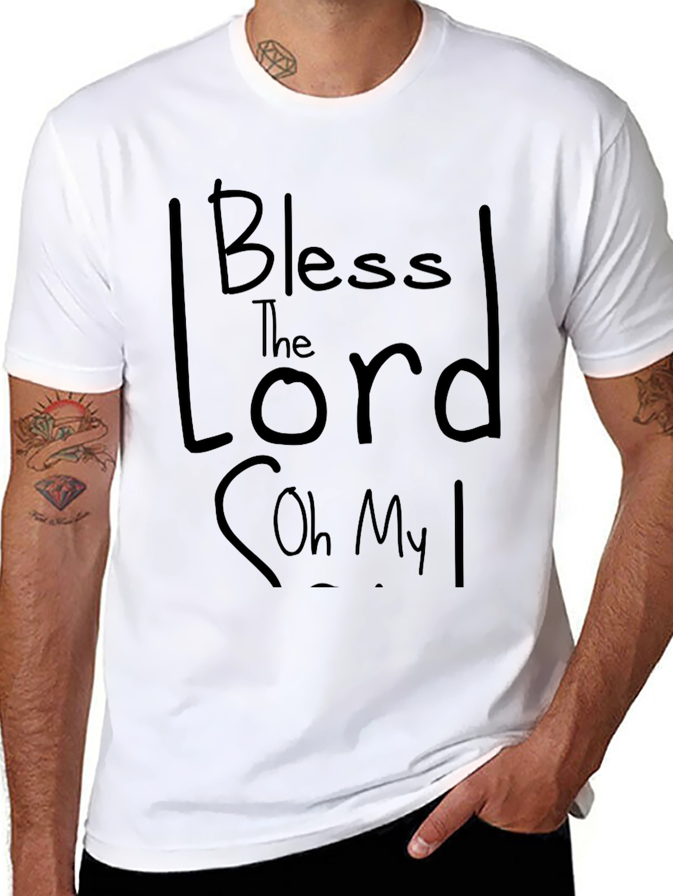 Bless the Lord T-Shirt - Religious Graphic Tee