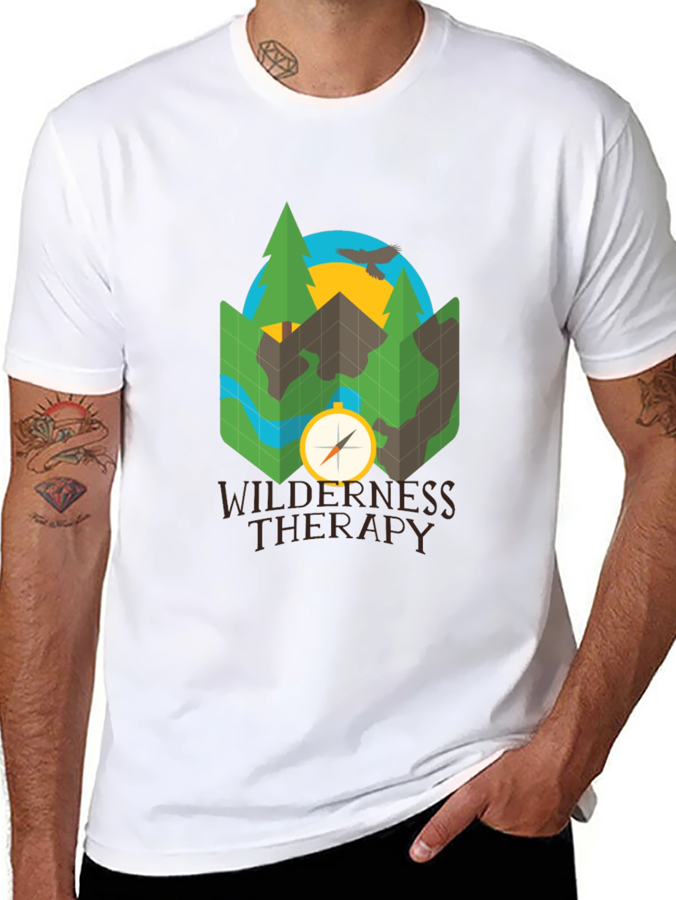 Wilderness Therapy Graphic Tee - Adventure Awaits!