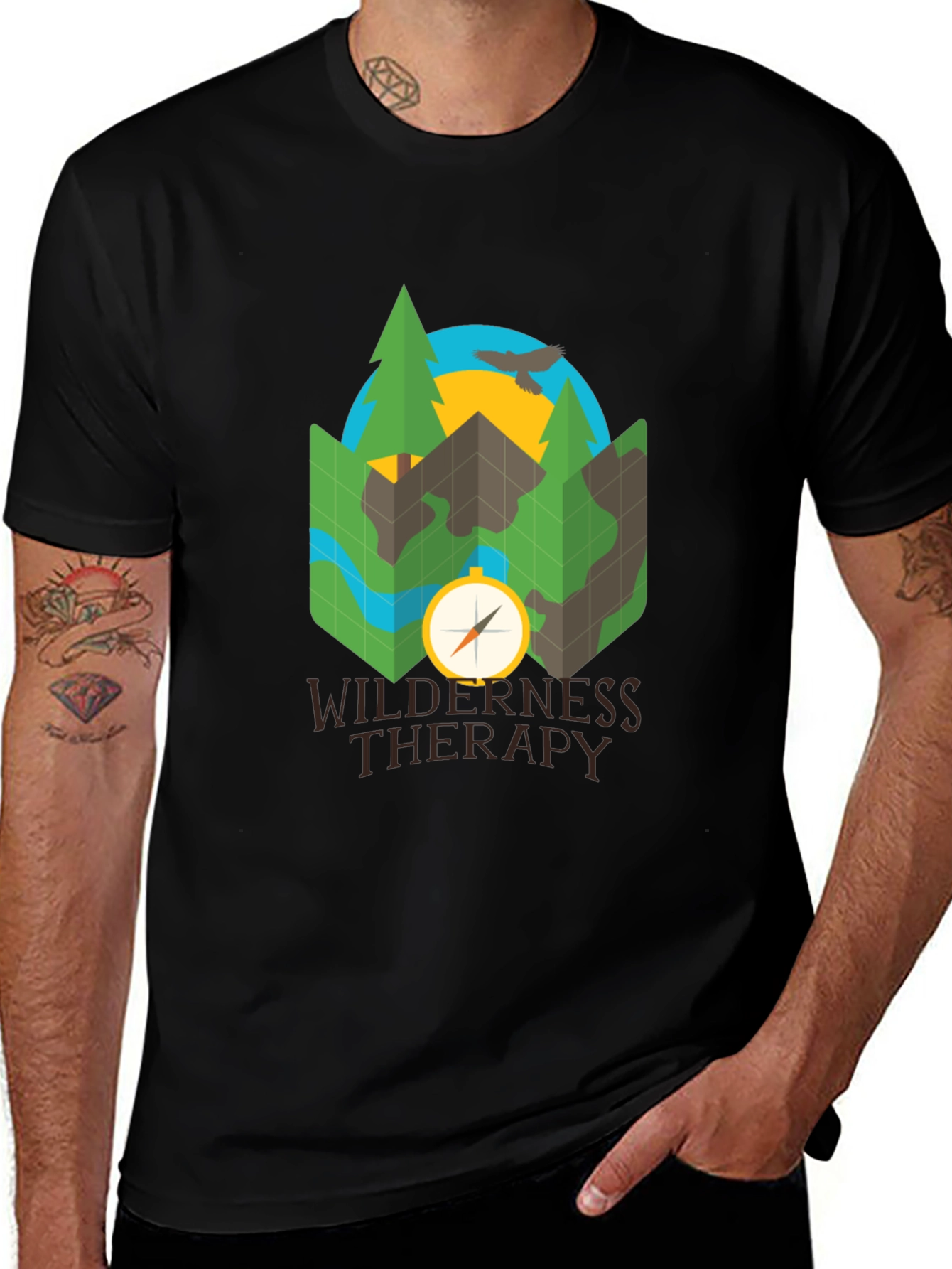 Wilderness Therapy Graphic Tee - Adventure Awaits!