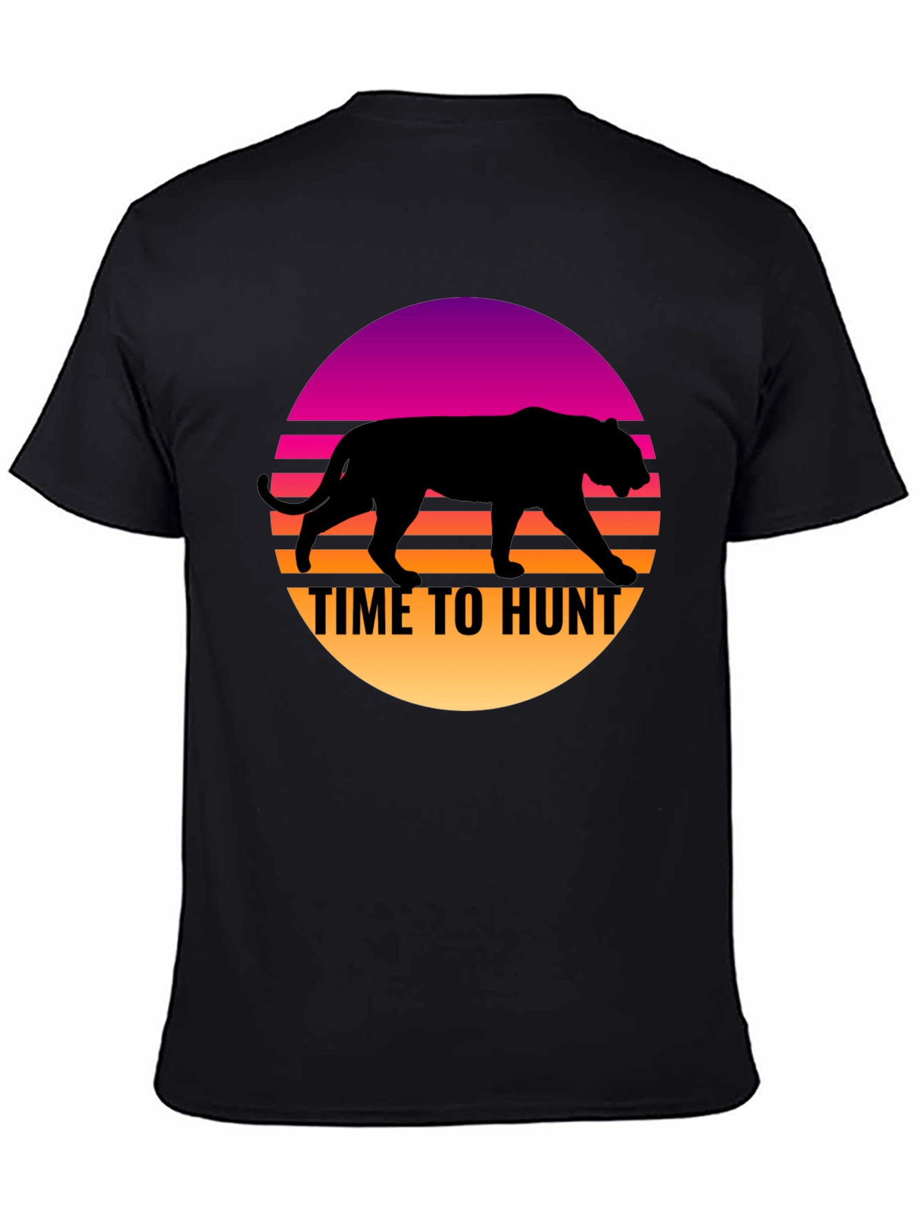 Time to Hunt Retro Graphic T-Shirt