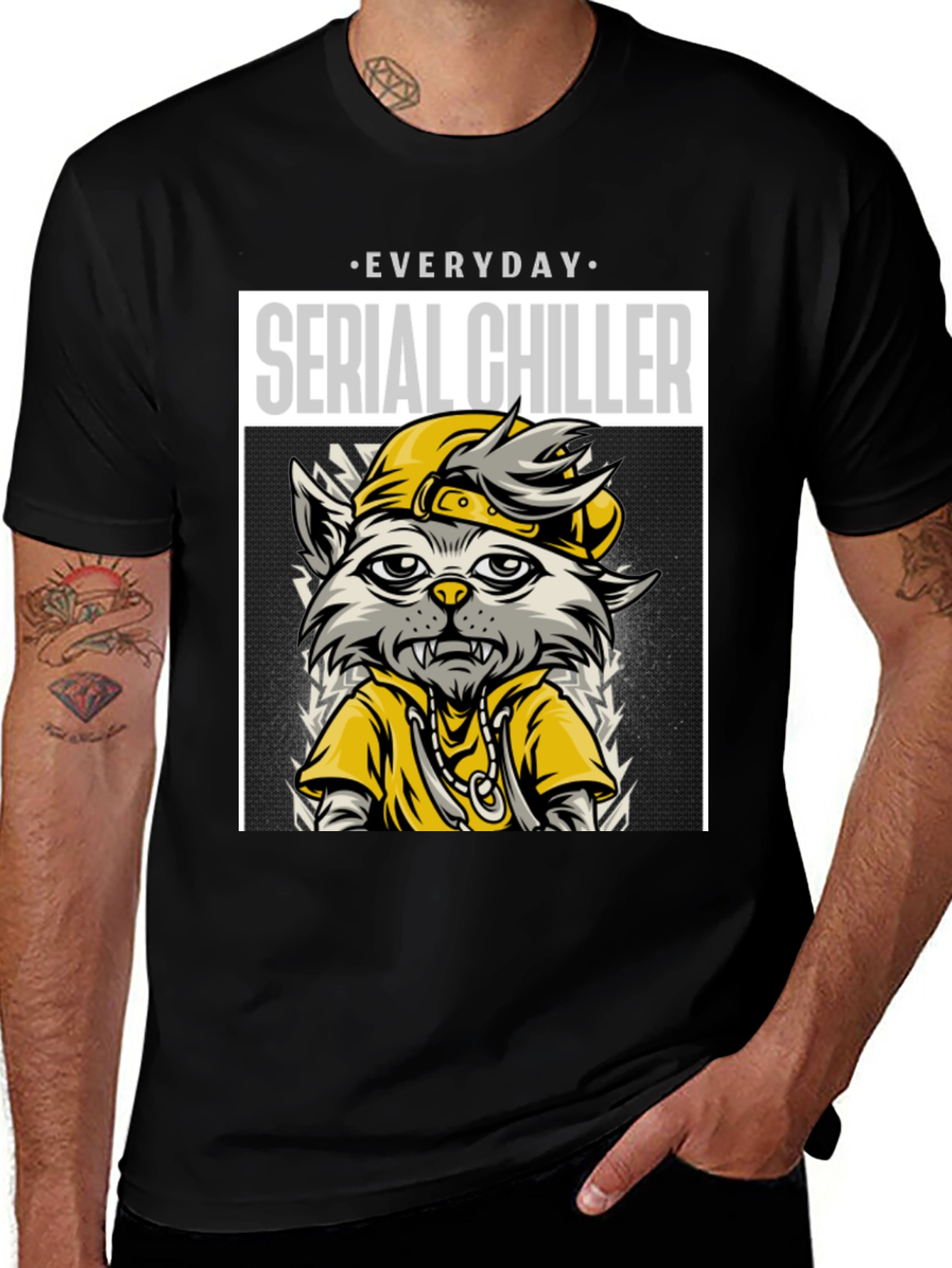 Serial Chiller Graphic T-Shirt - Everyday Comfort
