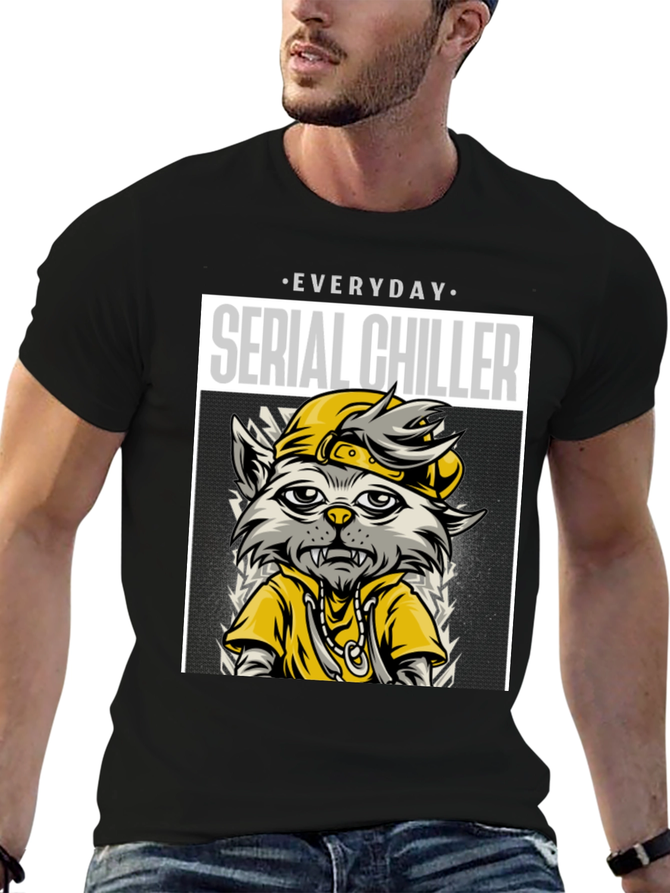 Serial Chiller Graphic T-Shirt - Everyday Comfort