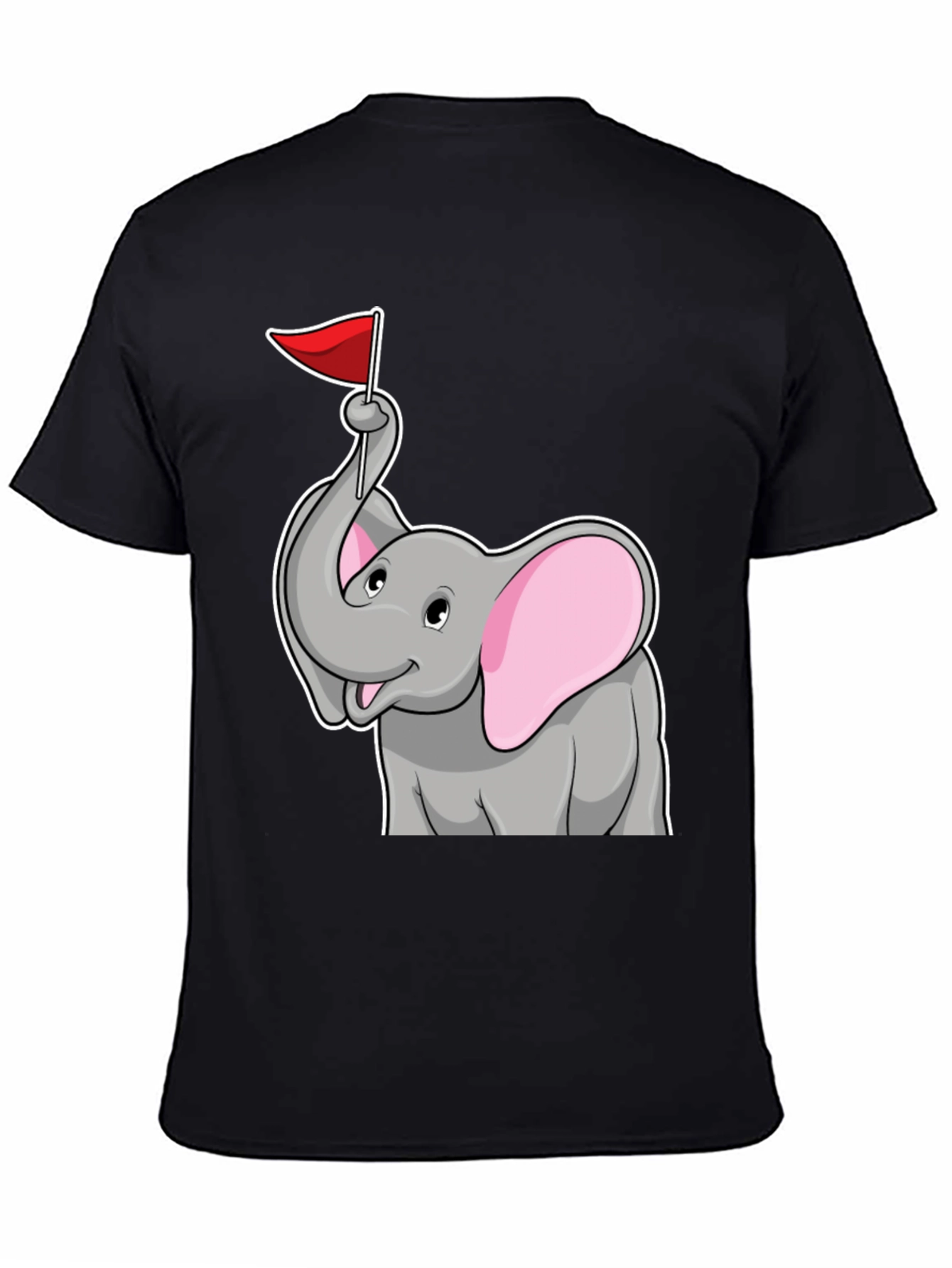 Elephant Flag Graphic Tee