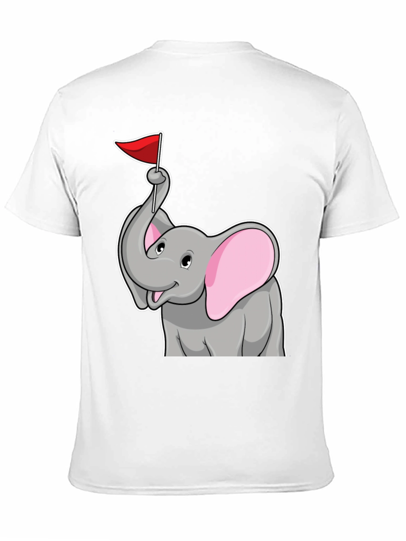 Elephant Flag Graphic Tee