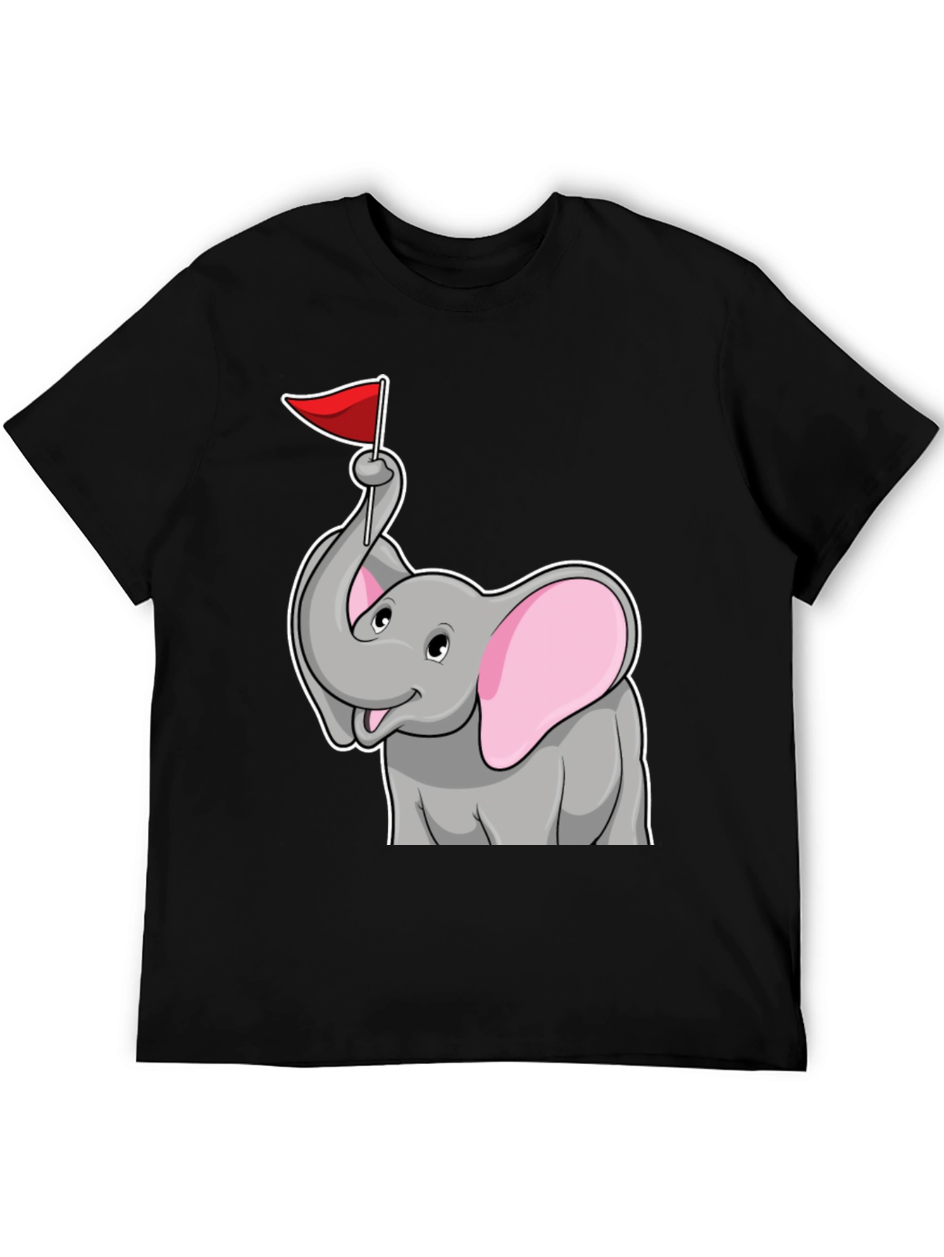 Elephant Flag Graphic Tee