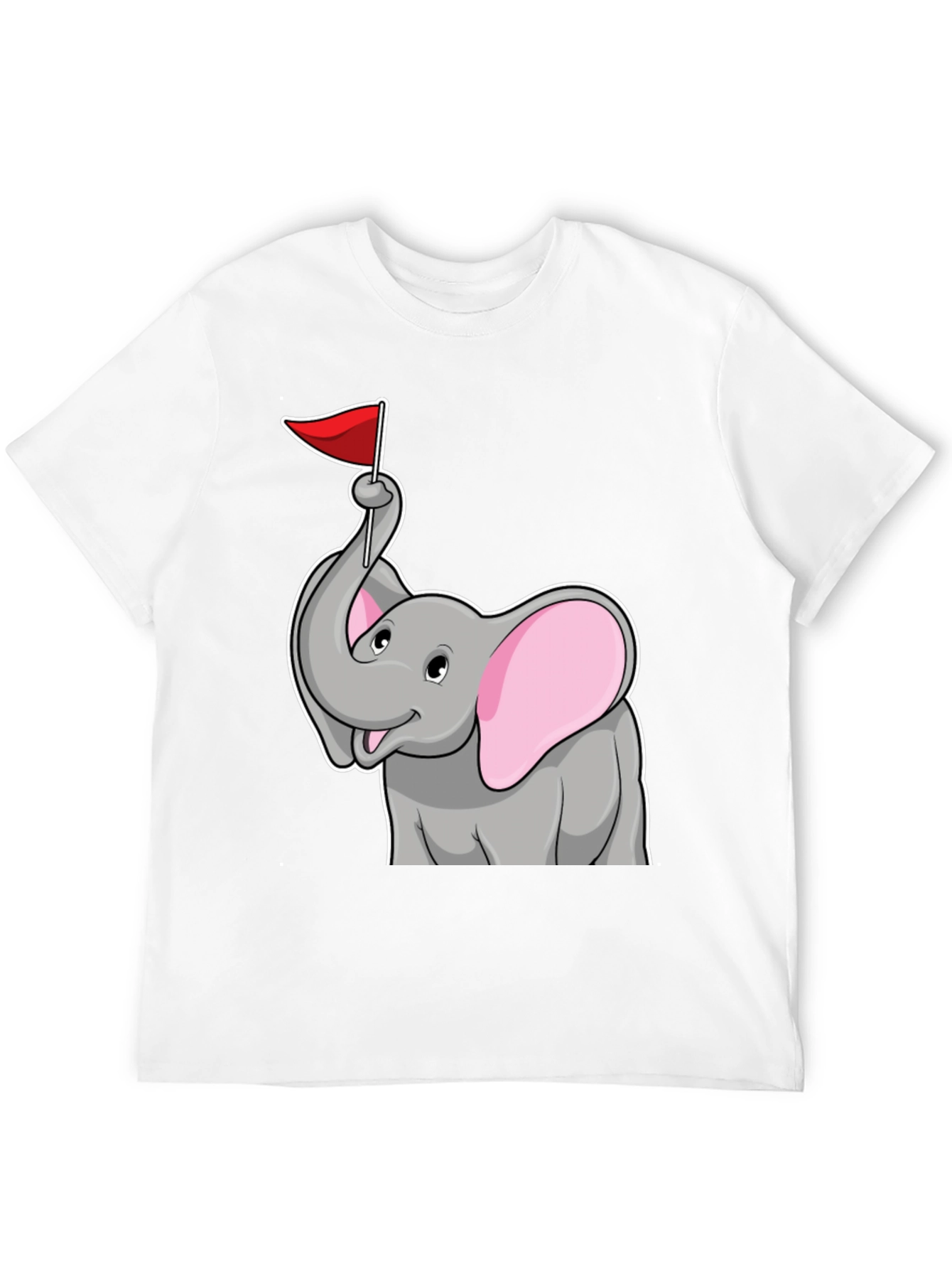 Elephant Flag Graphic Tee