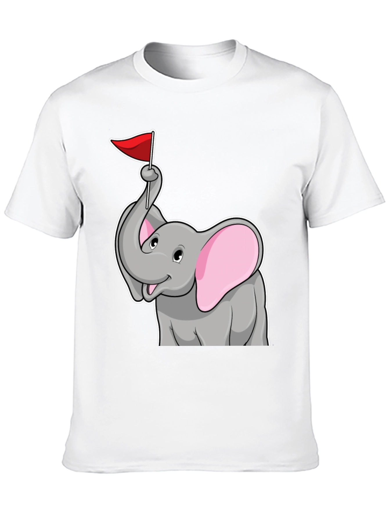 Elephant Flag Graphic Tee