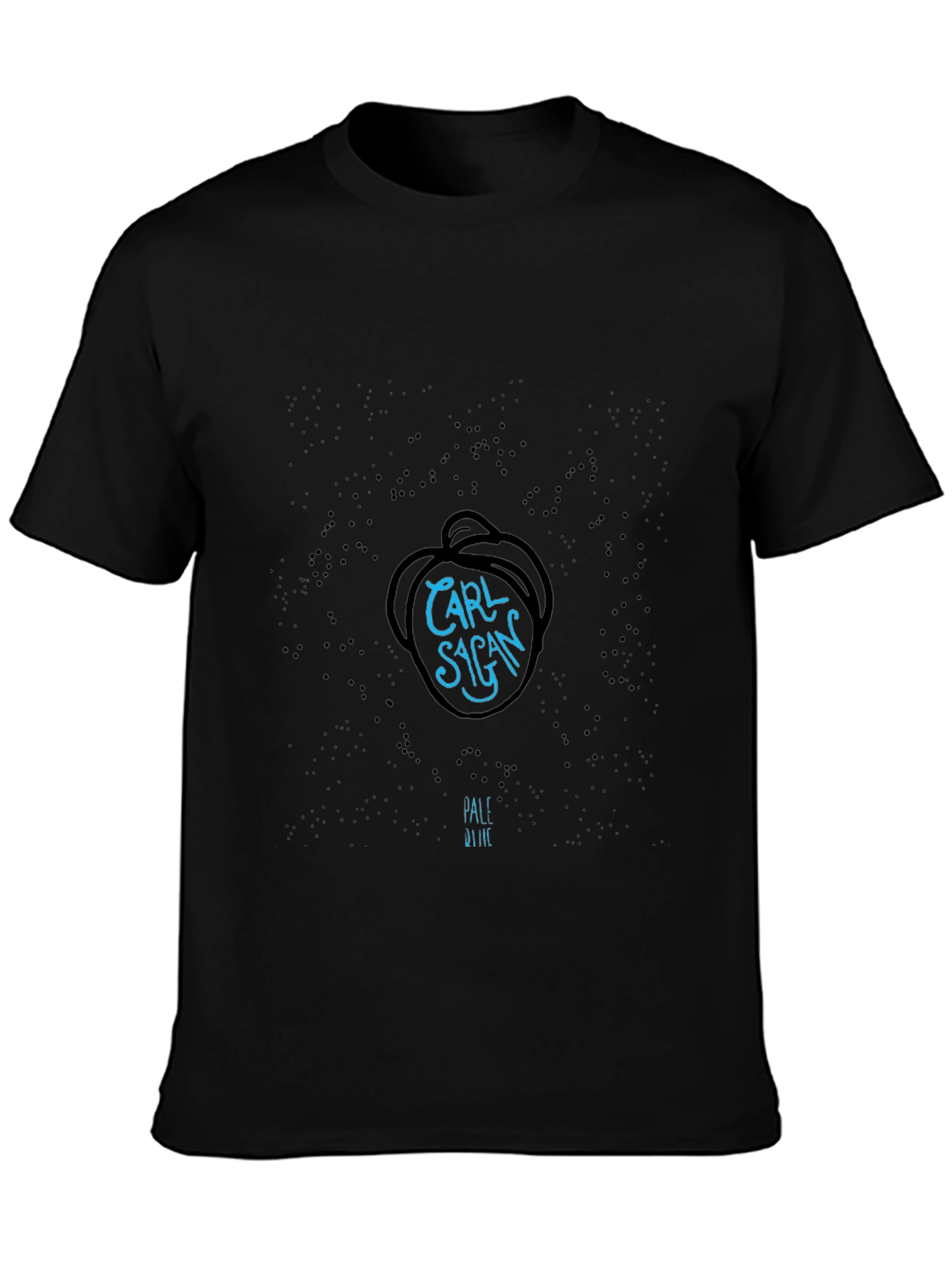 Carl Sagan Pale Blue Dot Graphic T-Shirt