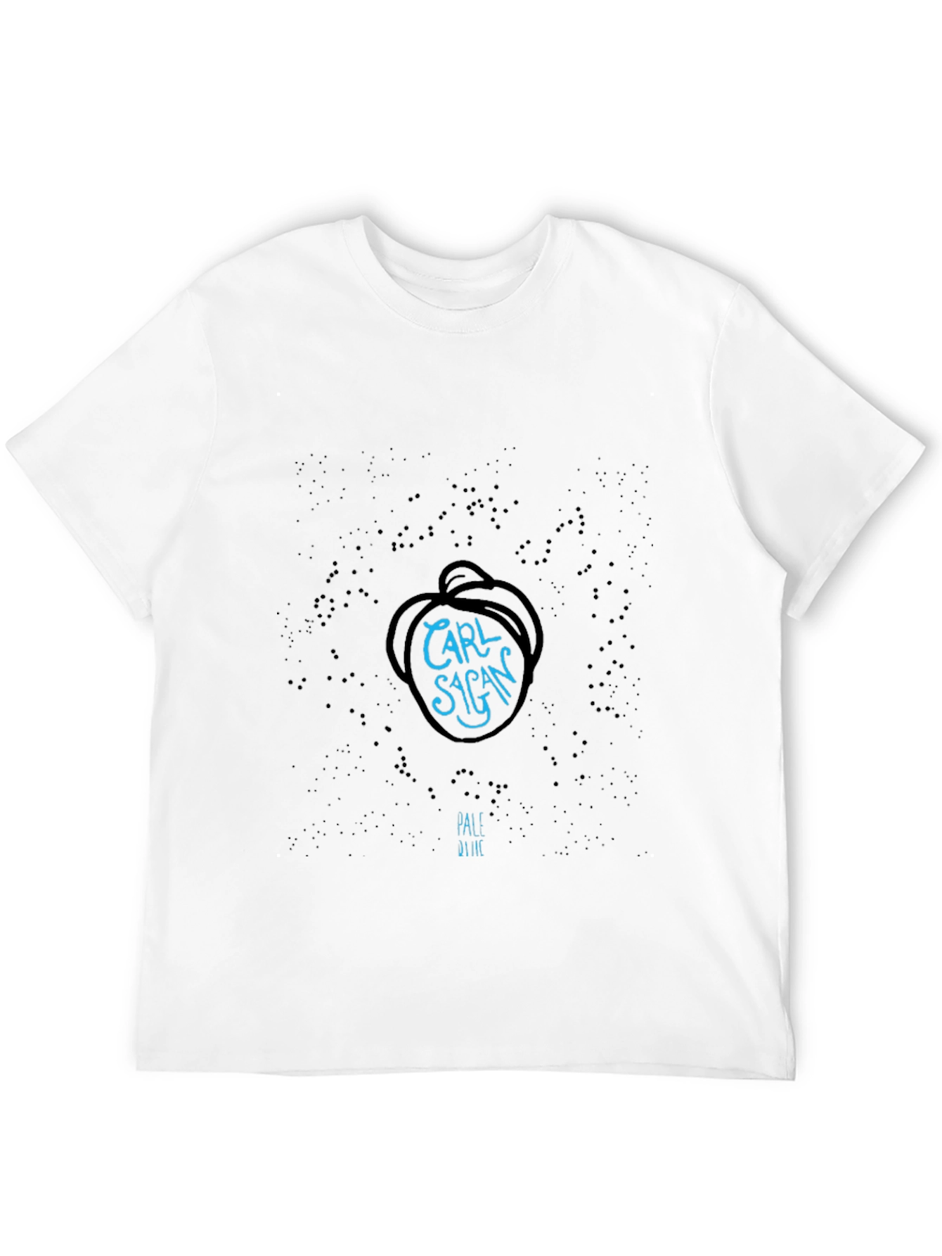 Carl Sagan Pale Blue Dot Graphic T-Shirt
