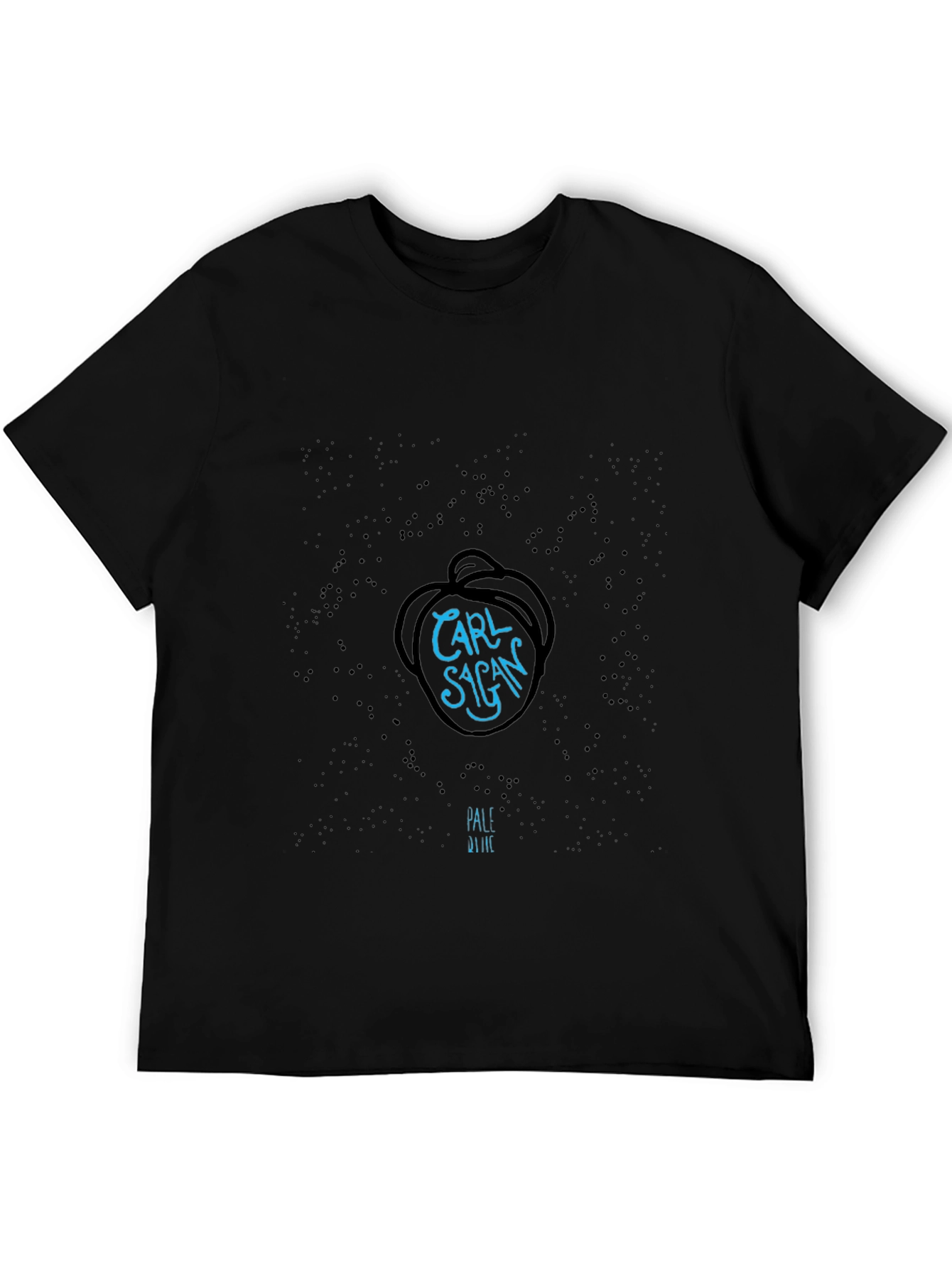 Carl Sagan Pale Blue Dot Graphic T-Shirt