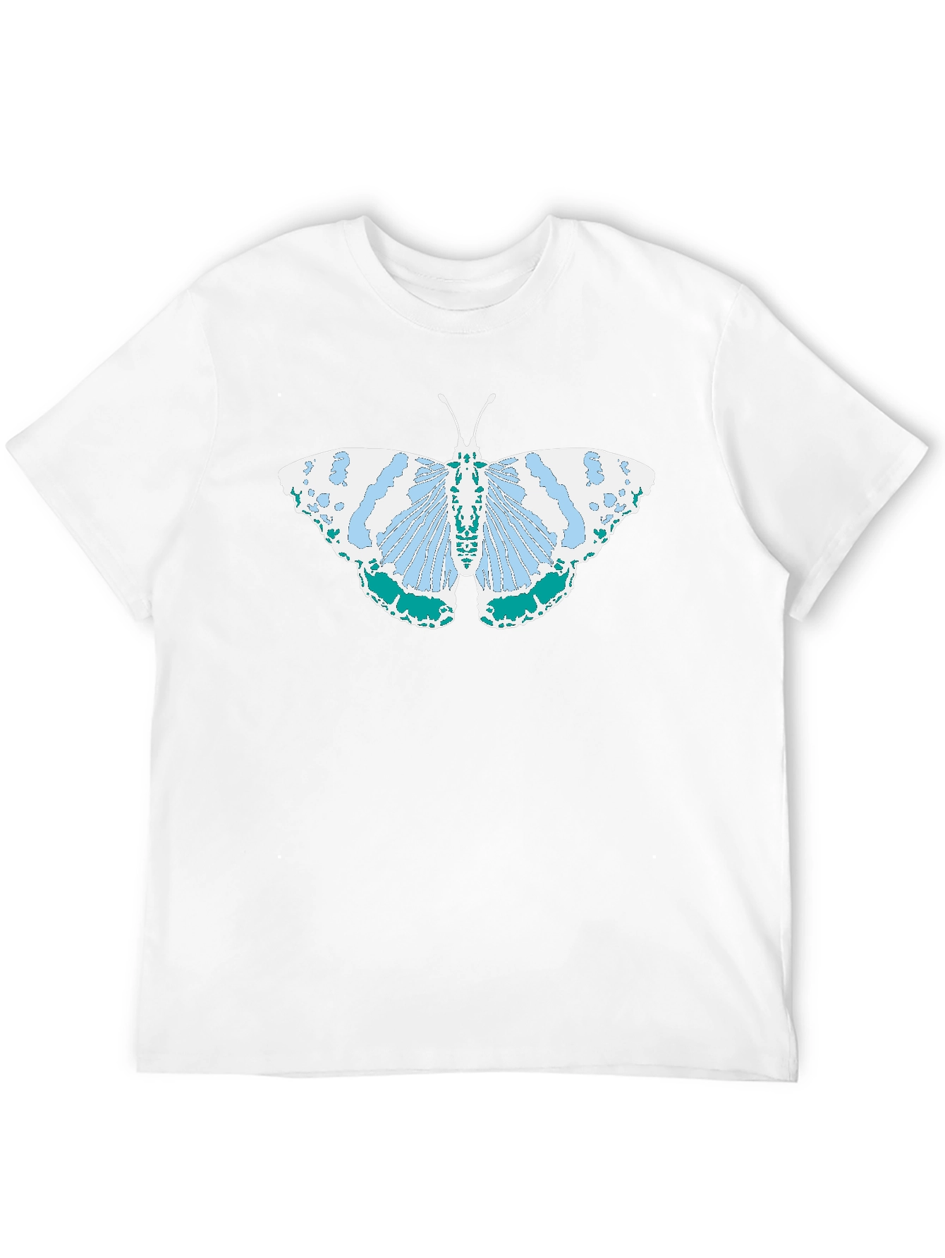 Butterfly Graphic Tee - Black Cotton Comfort