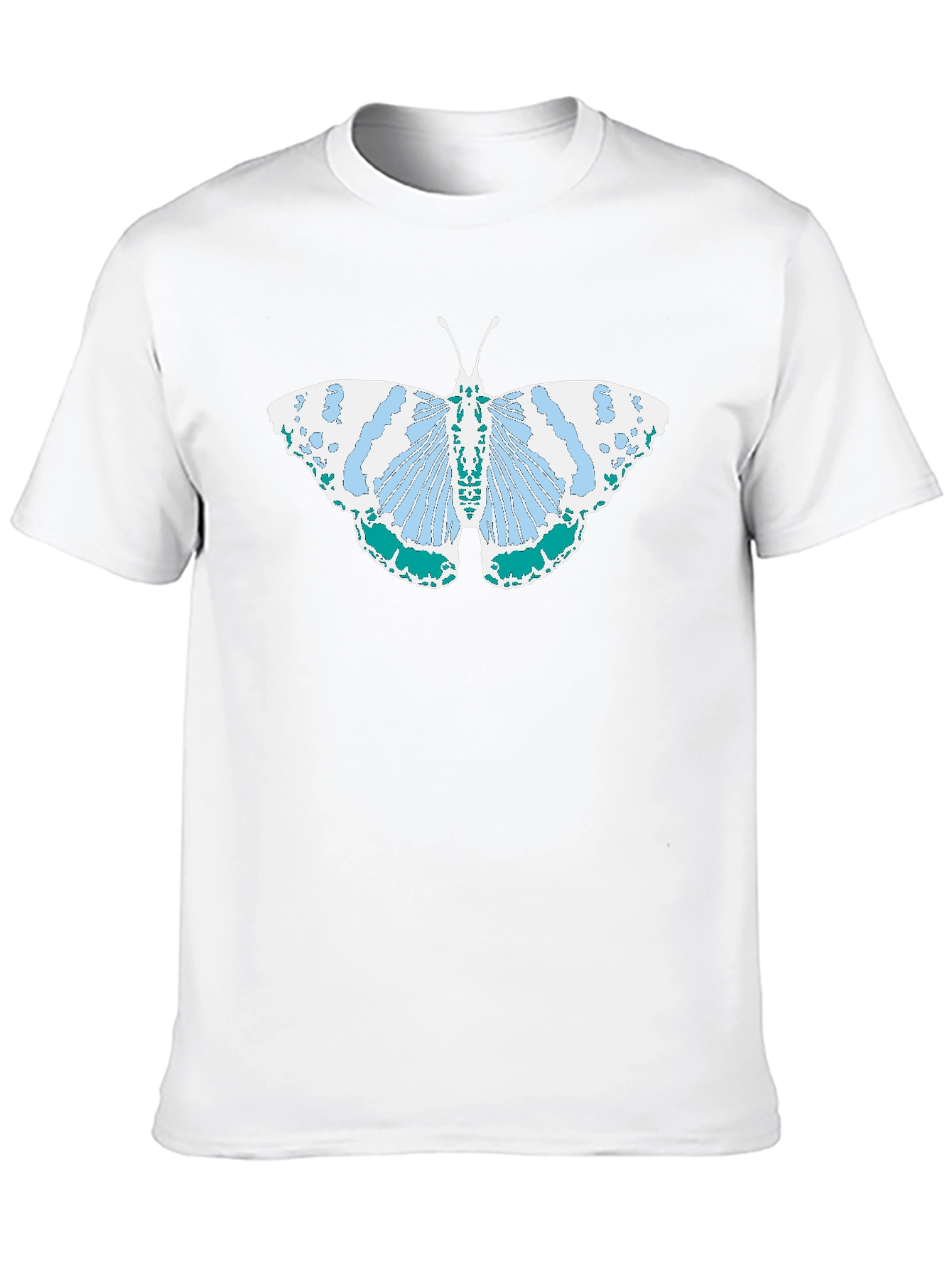 Butterfly Graphic Tee - Black Cotton Comfort