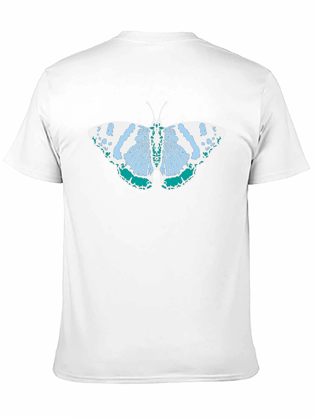 Butterfly Graphic Tee - Black Cotton Comfort
