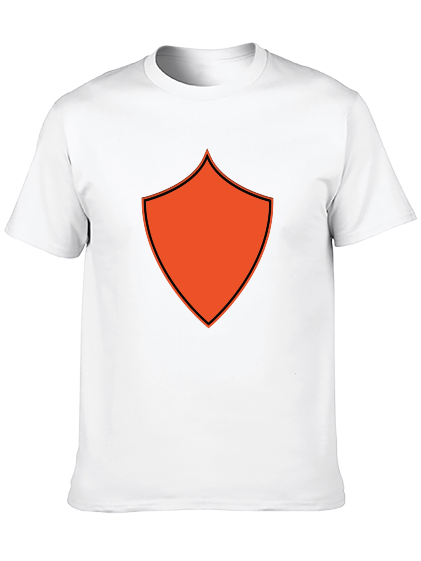 Black Shield Graphic Tee - Modern Style