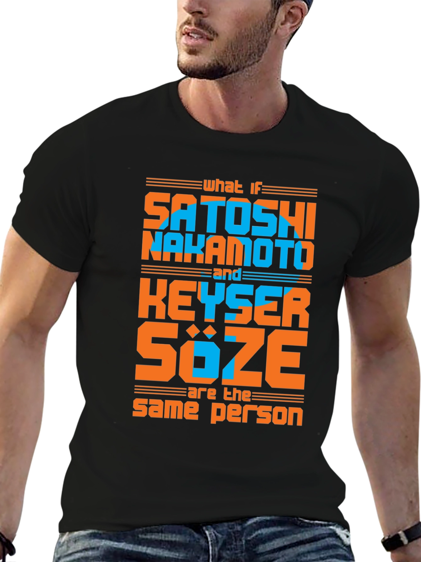 Satoshi Nakamoto & Keyser Soze Conspiracy T-Shirt