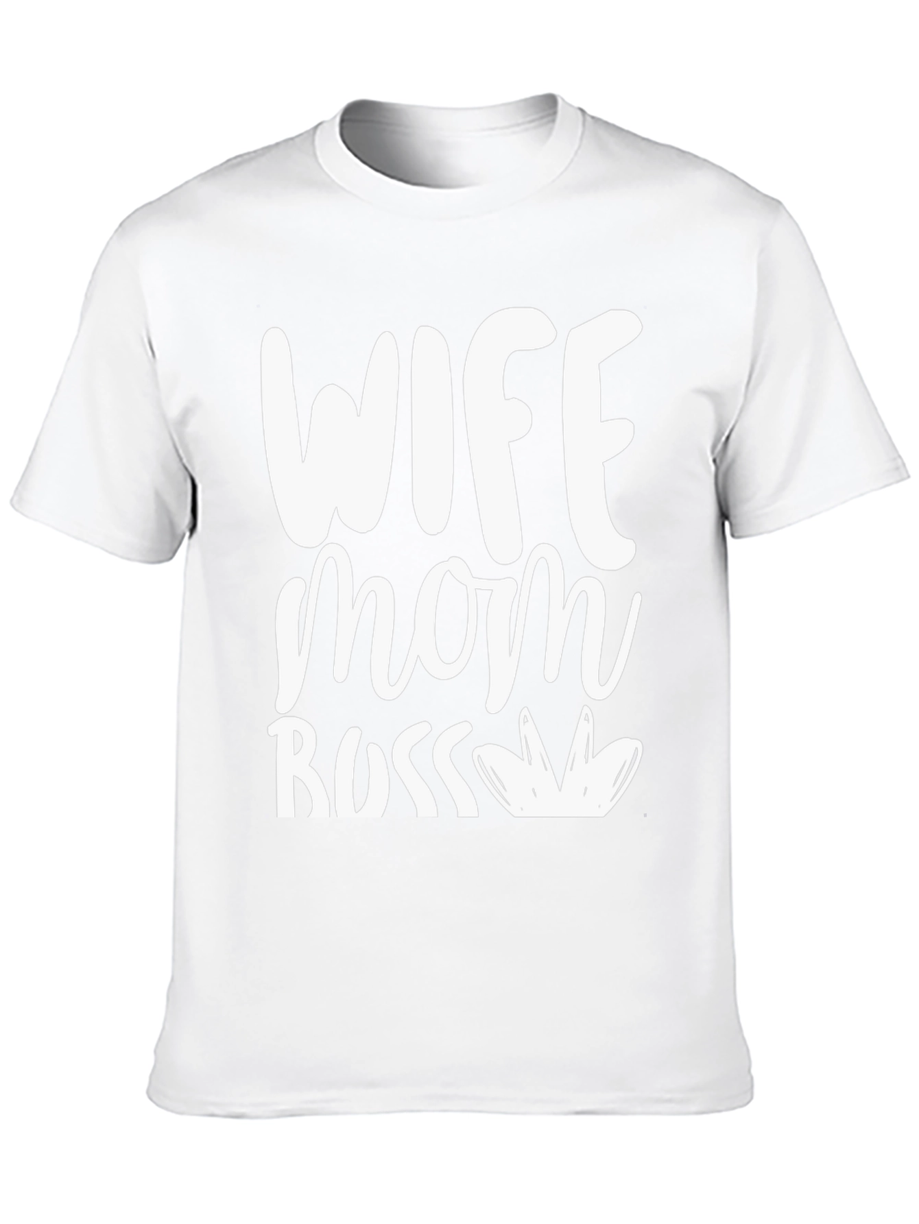 Wife Mom Boss Graphic T-Shirt
