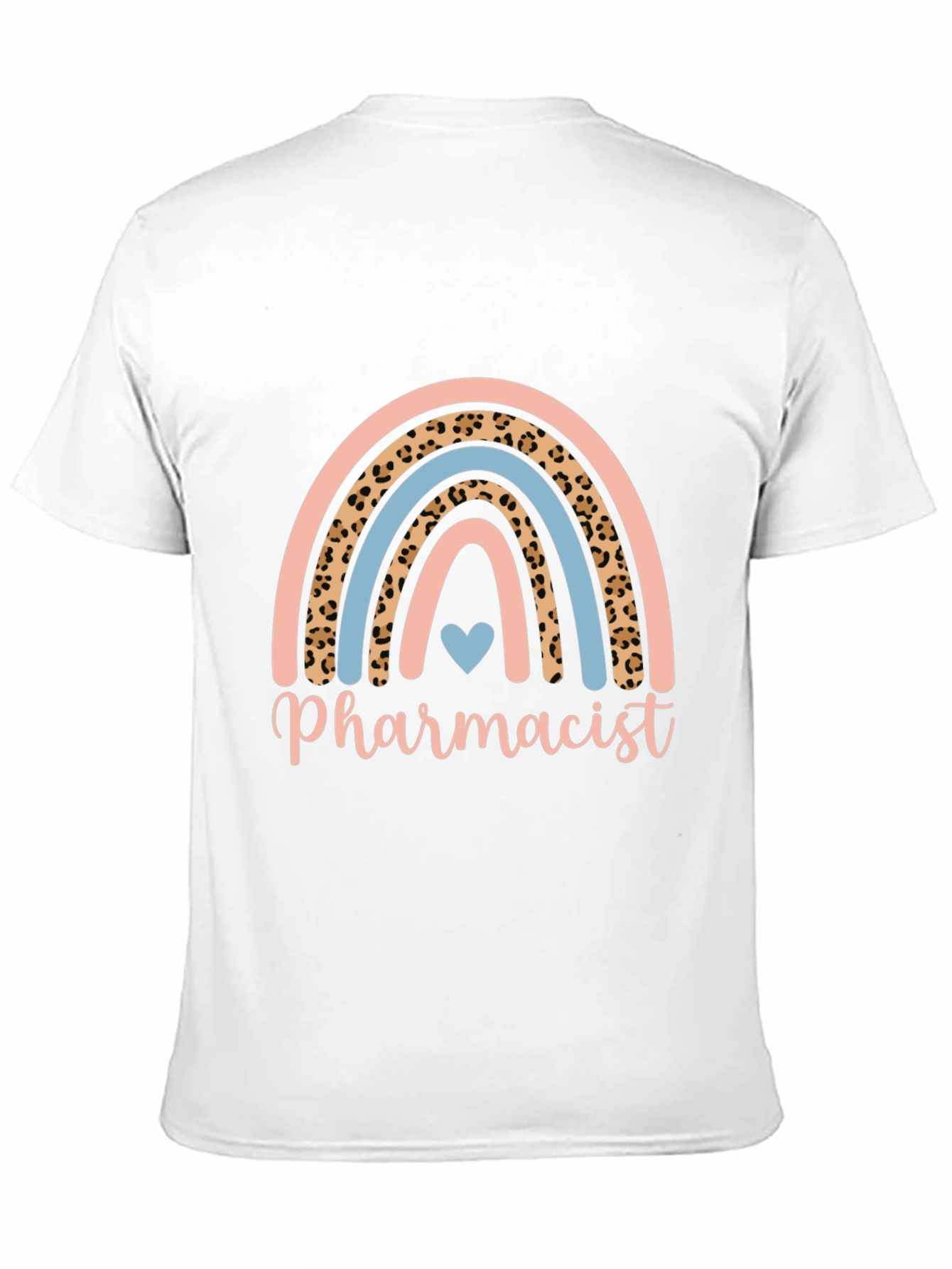 Pharmacist Rainbow Leopard Print T-Shirt