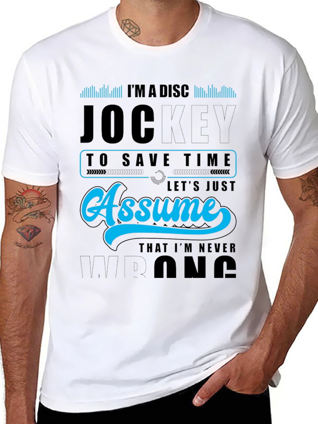 Im A Disc Jockey Graphic T-Shirt