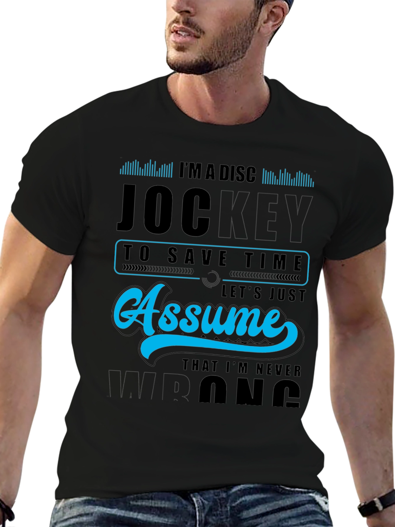 Im A Disc Jockey Graphic T-Shirt