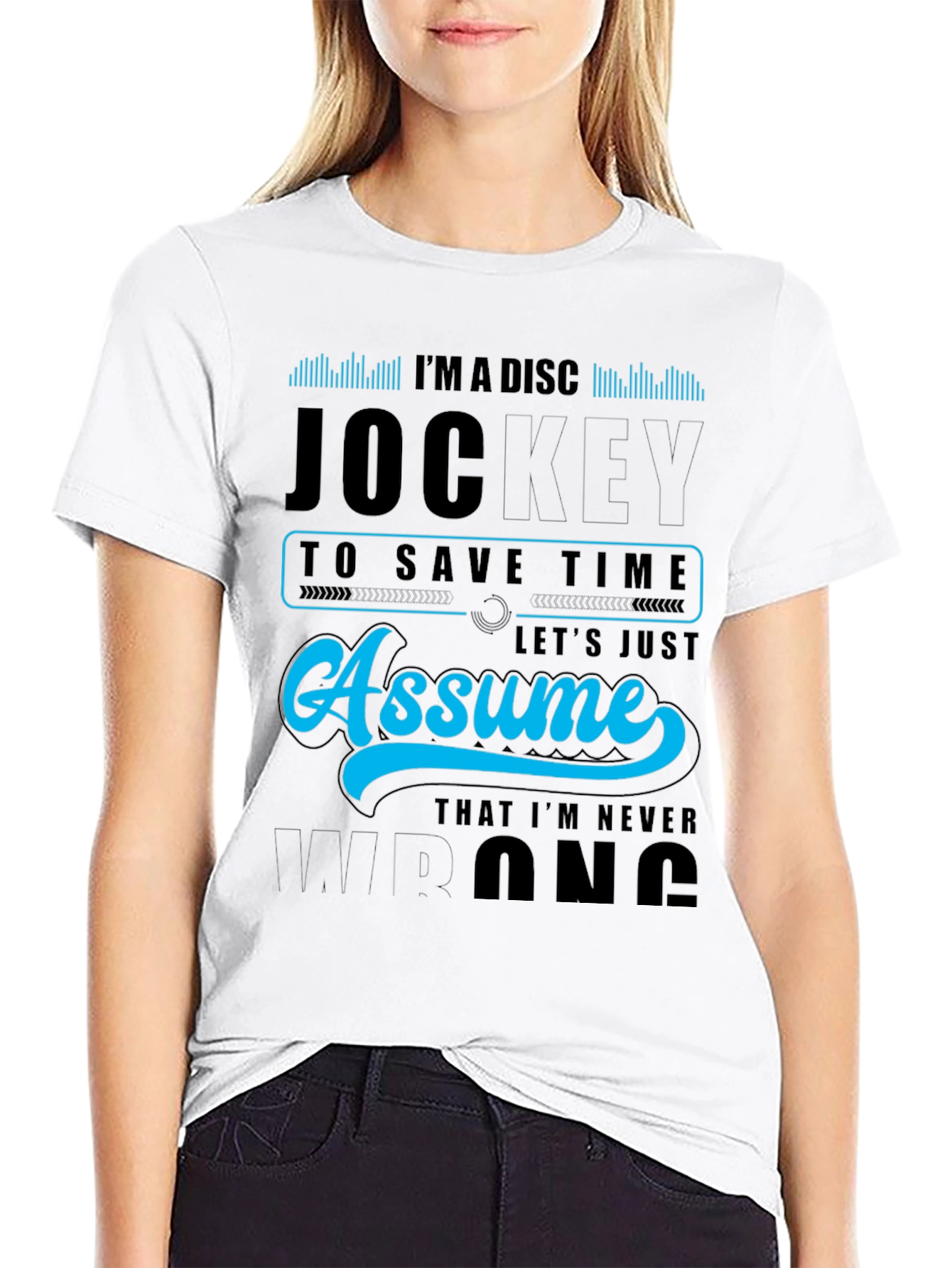 Im A Disc Jockey Graphic T-Shirt