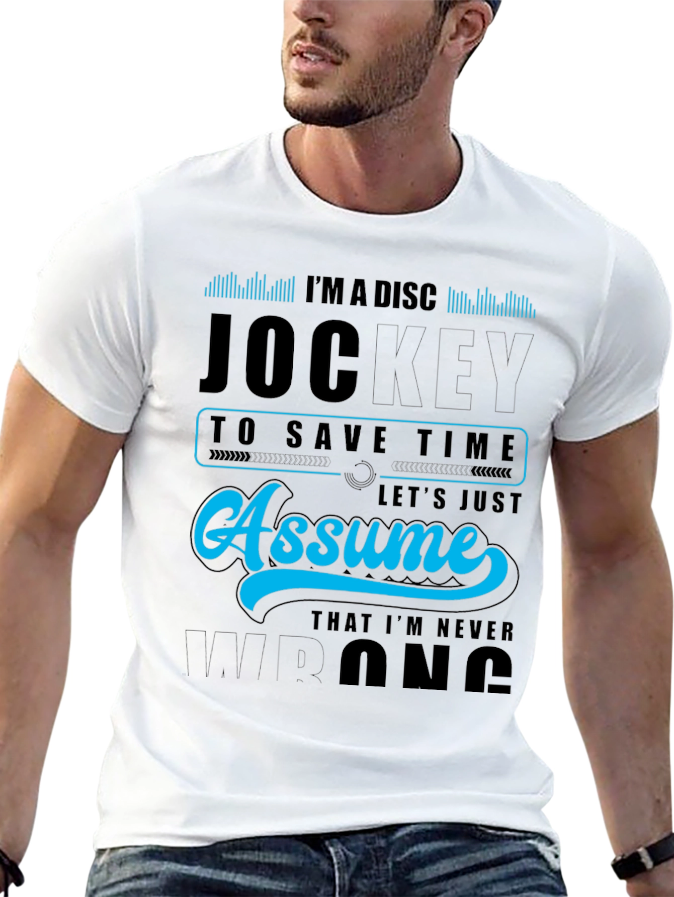 Im A Disc Jockey Graphic T-Shirt