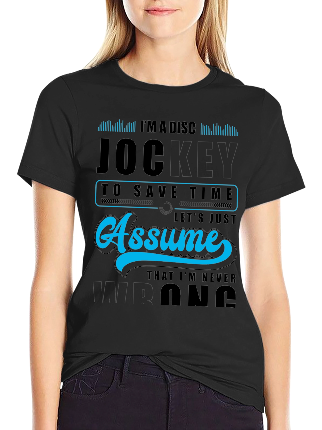 Im A Disc Jockey Graphic T-Shirt