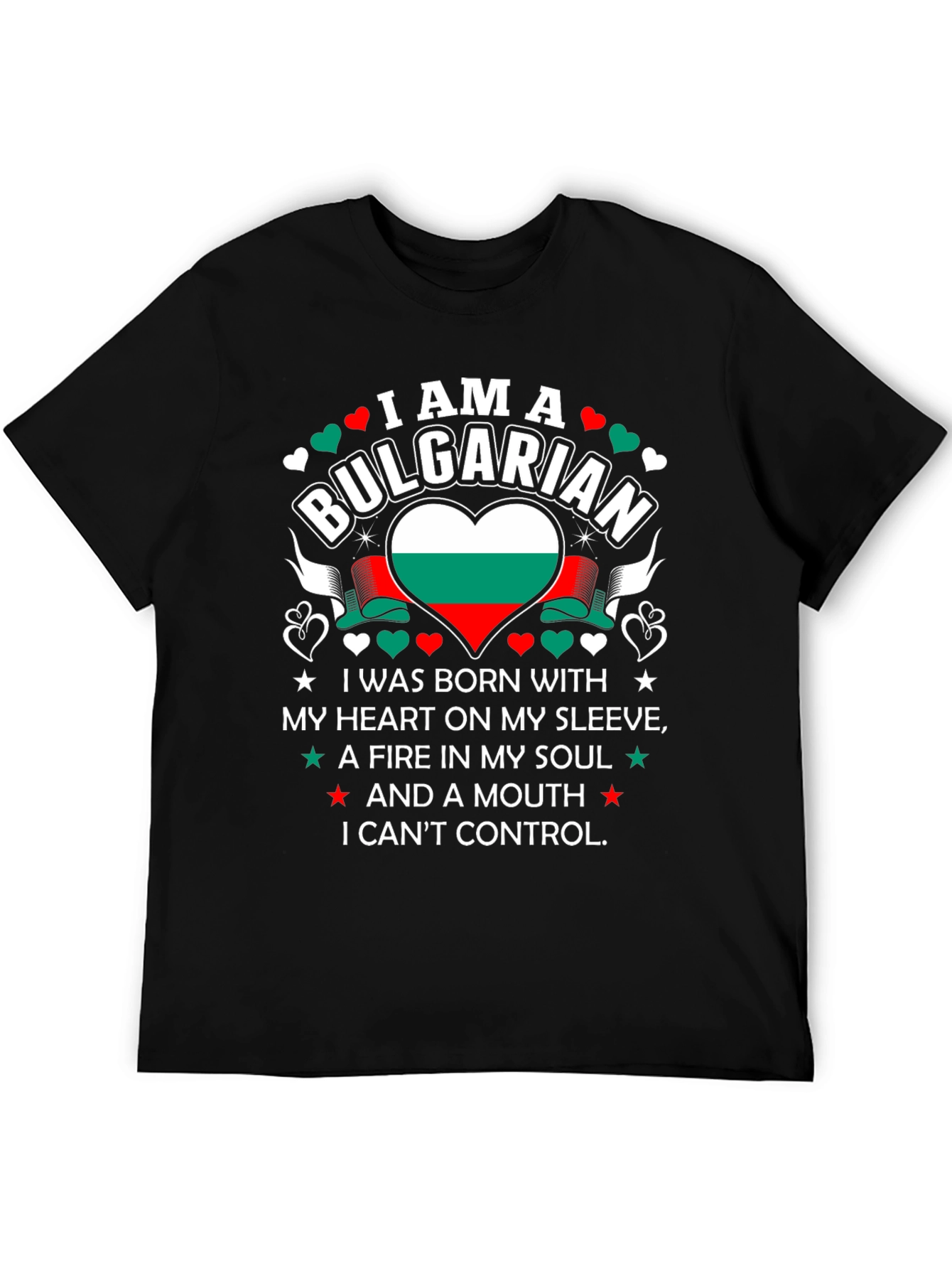 Bulgarian Pride T-Shirt - Heart & Soul