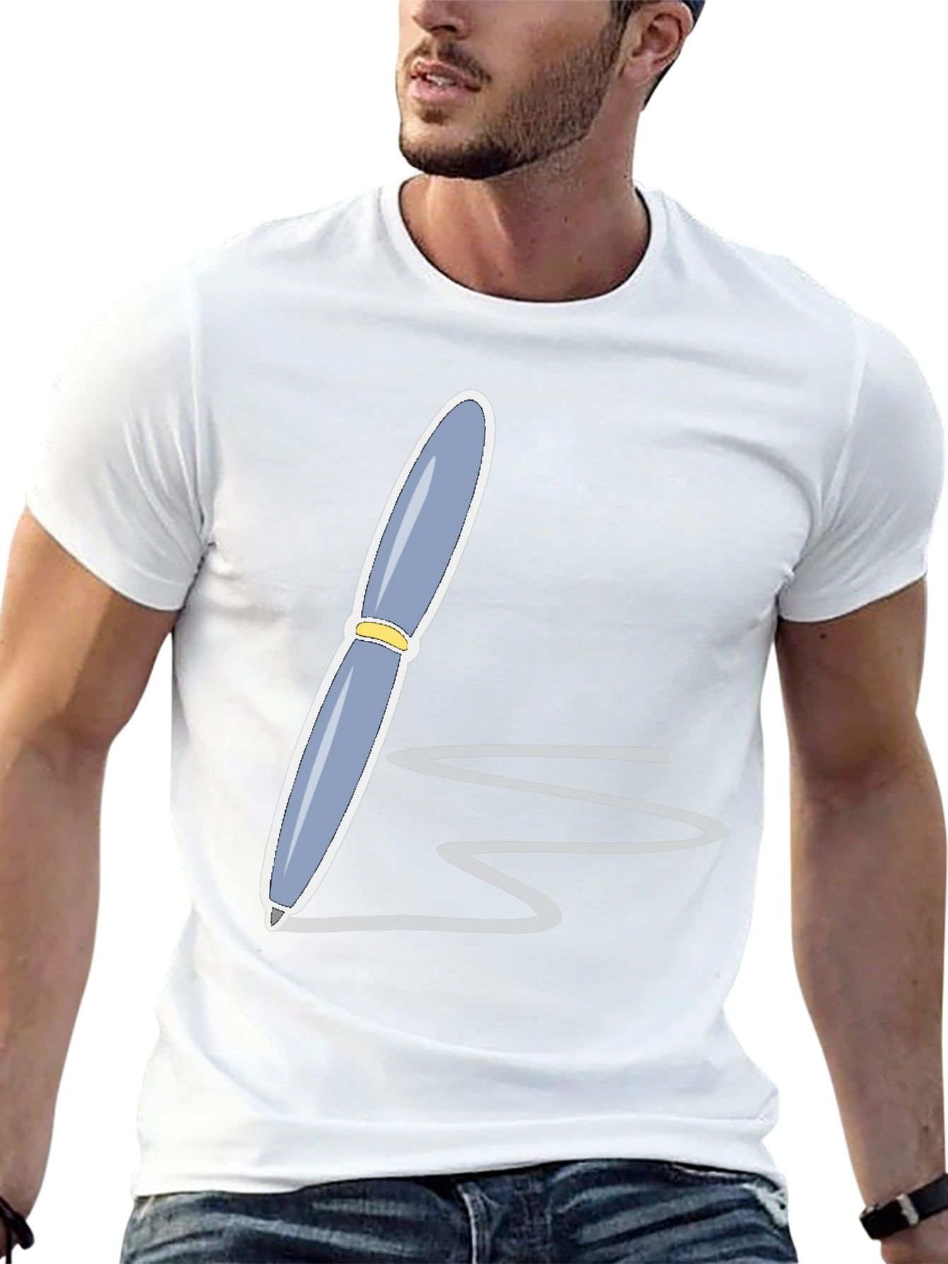 Stylized Pen T-Shirt