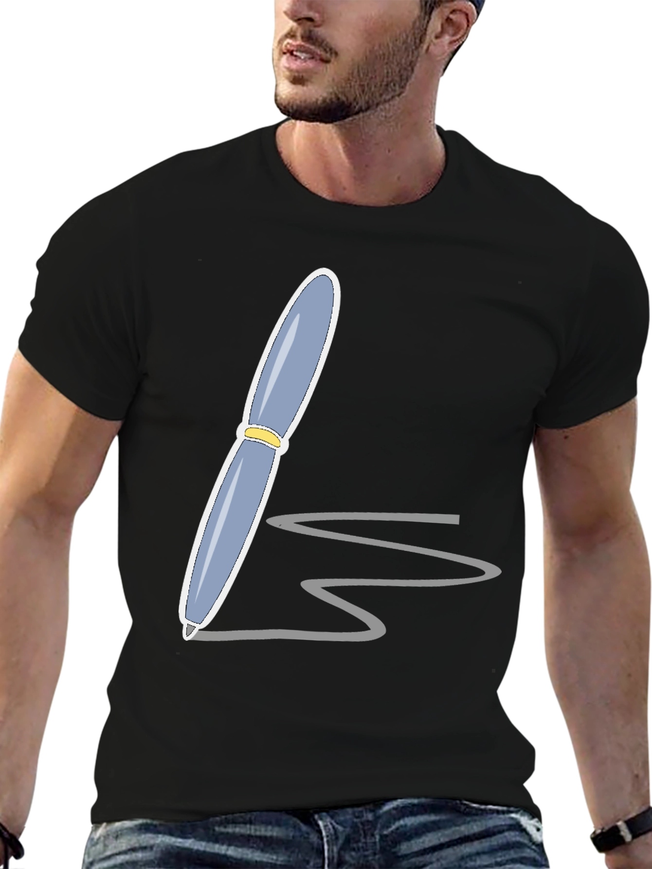 Stylized Pen T-Shirt
