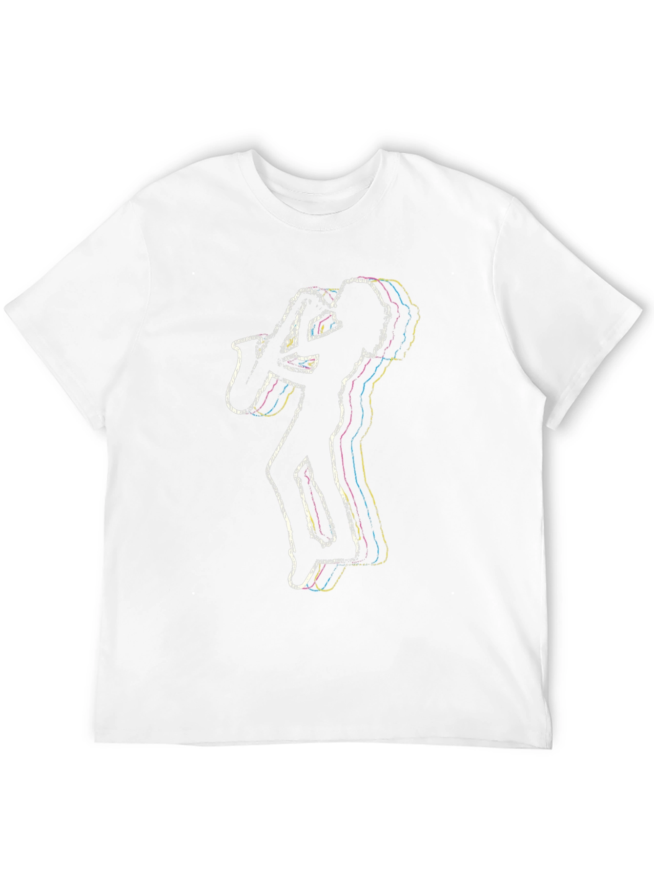 Saxophone Player Graphic Tee - Classic Black