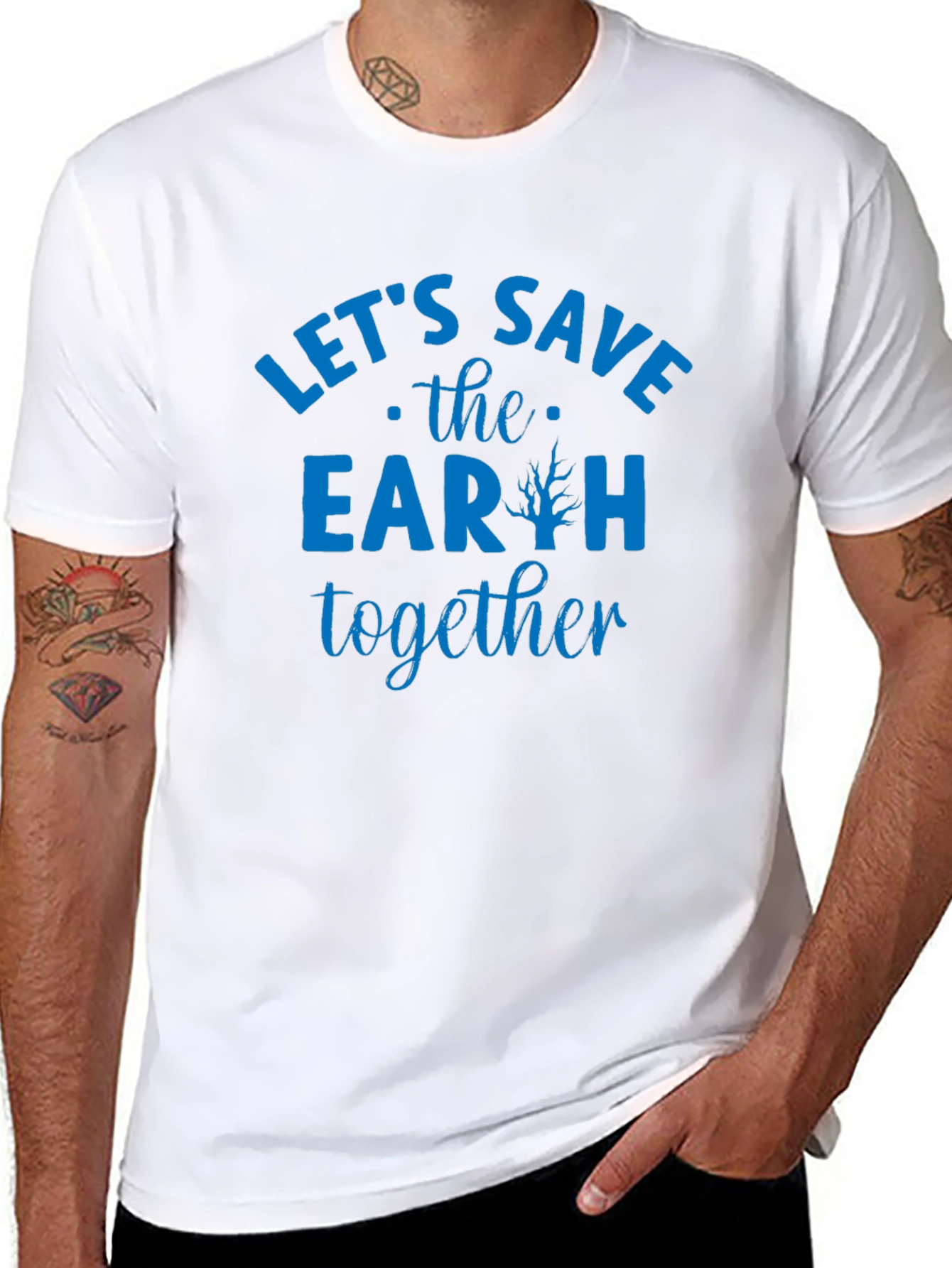 Lets Save The Earth Graphic Tee