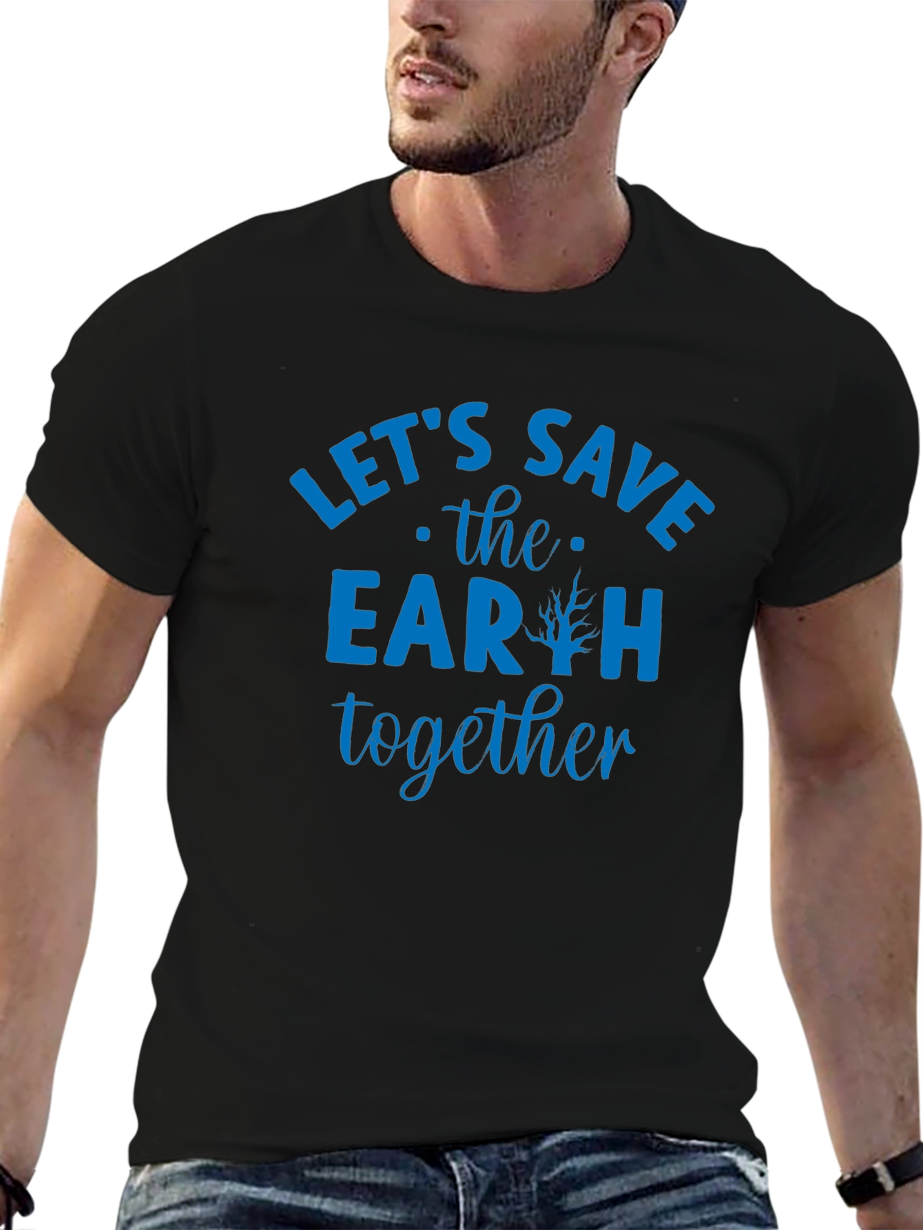 Lets Save The Earth Graphic Tee